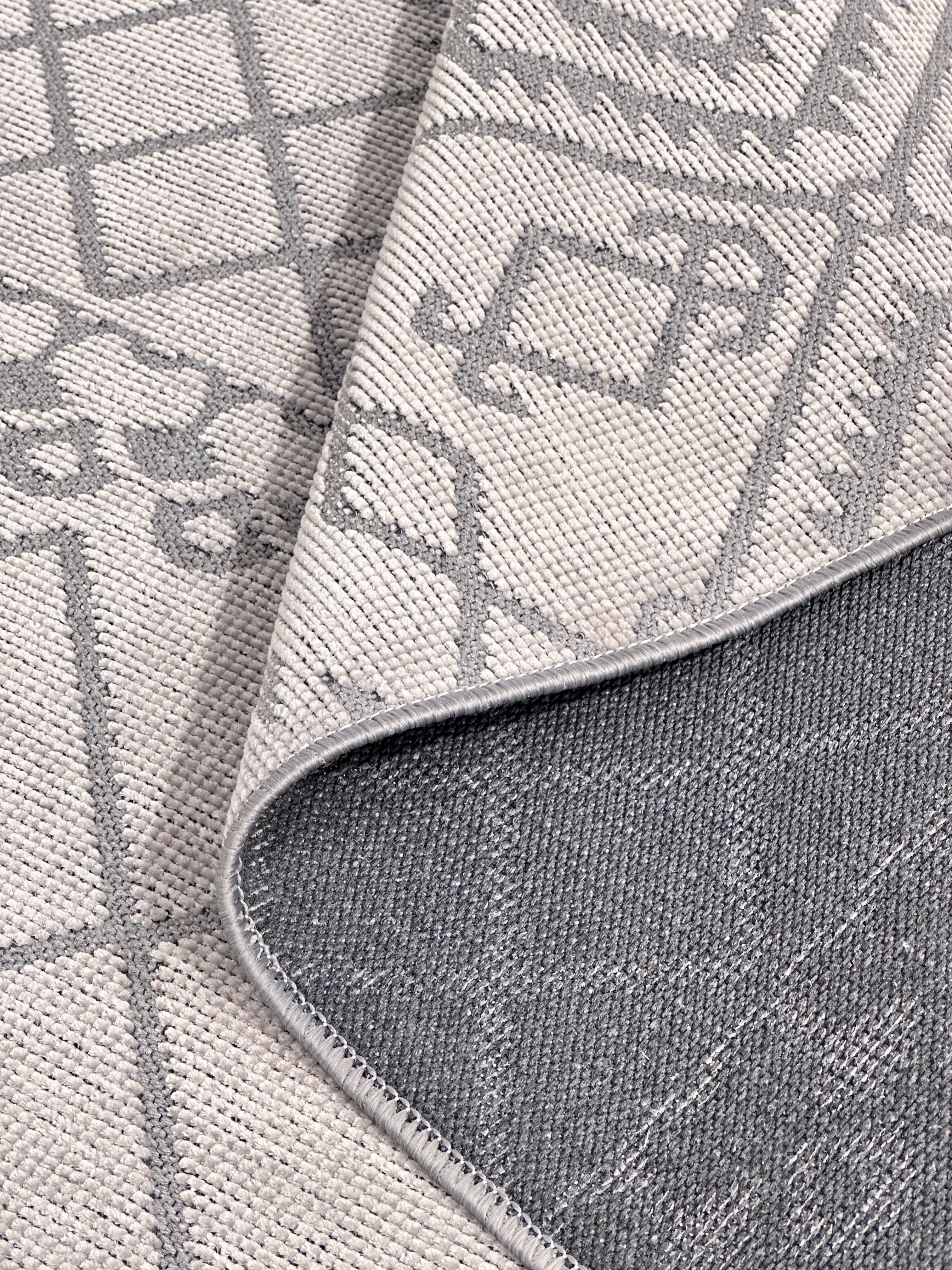 Özel Kesim Şönil Kilim Otantik Gri