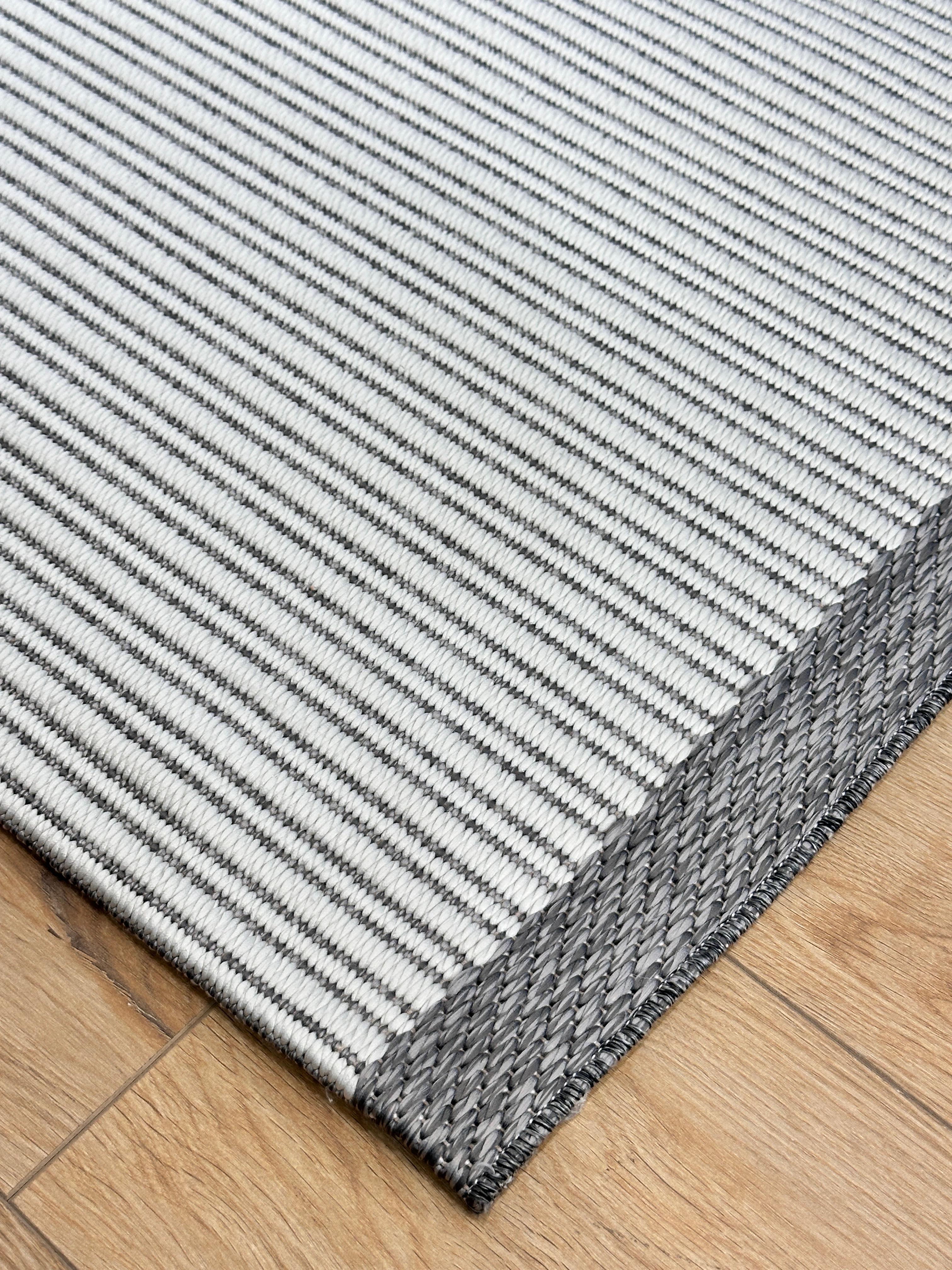 Özel Kesim Alaçatı Jüt/Sisal Halı 06 K.Gri