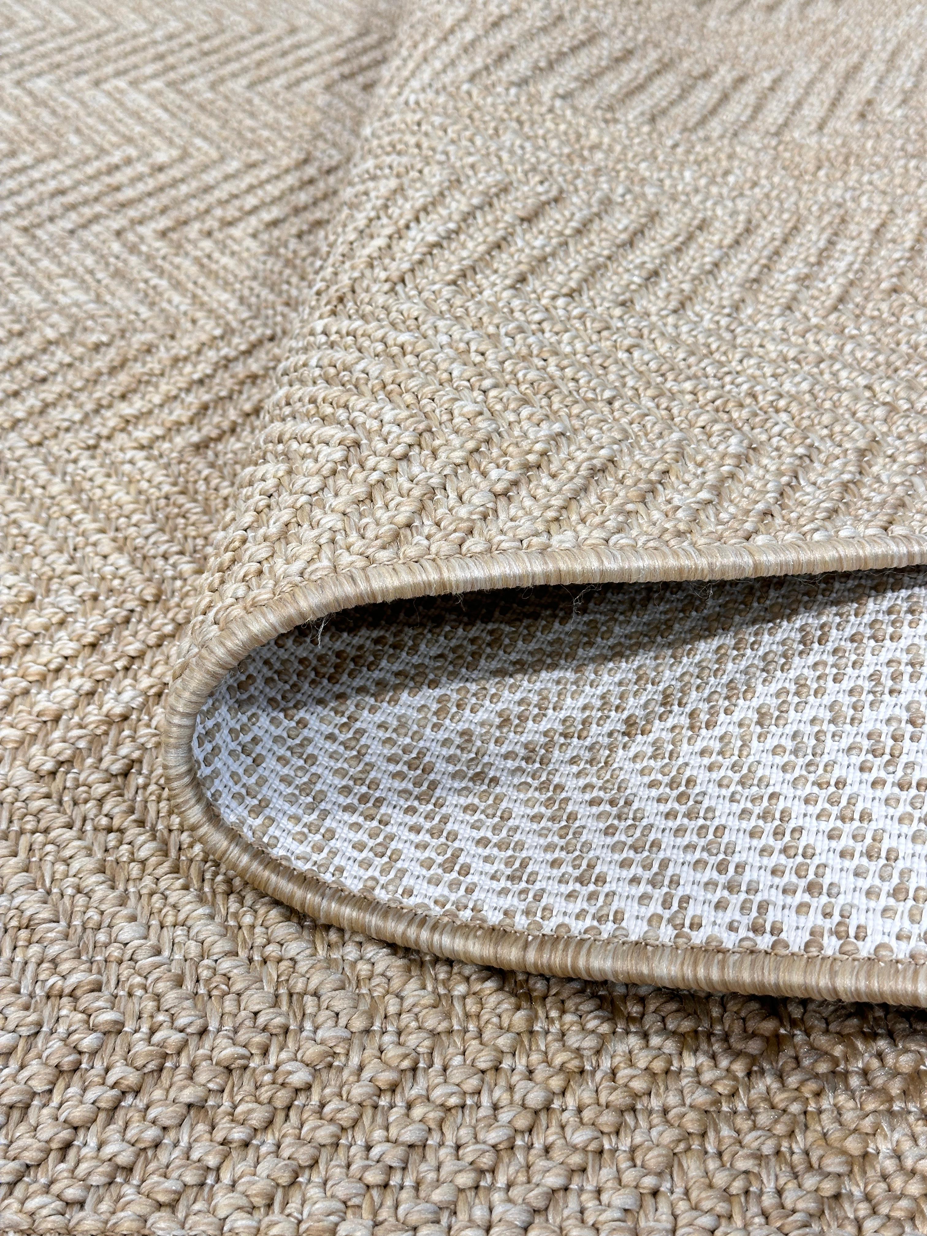 Özel Kesim Riva Jüt/Sisal Halı 6000H Natural