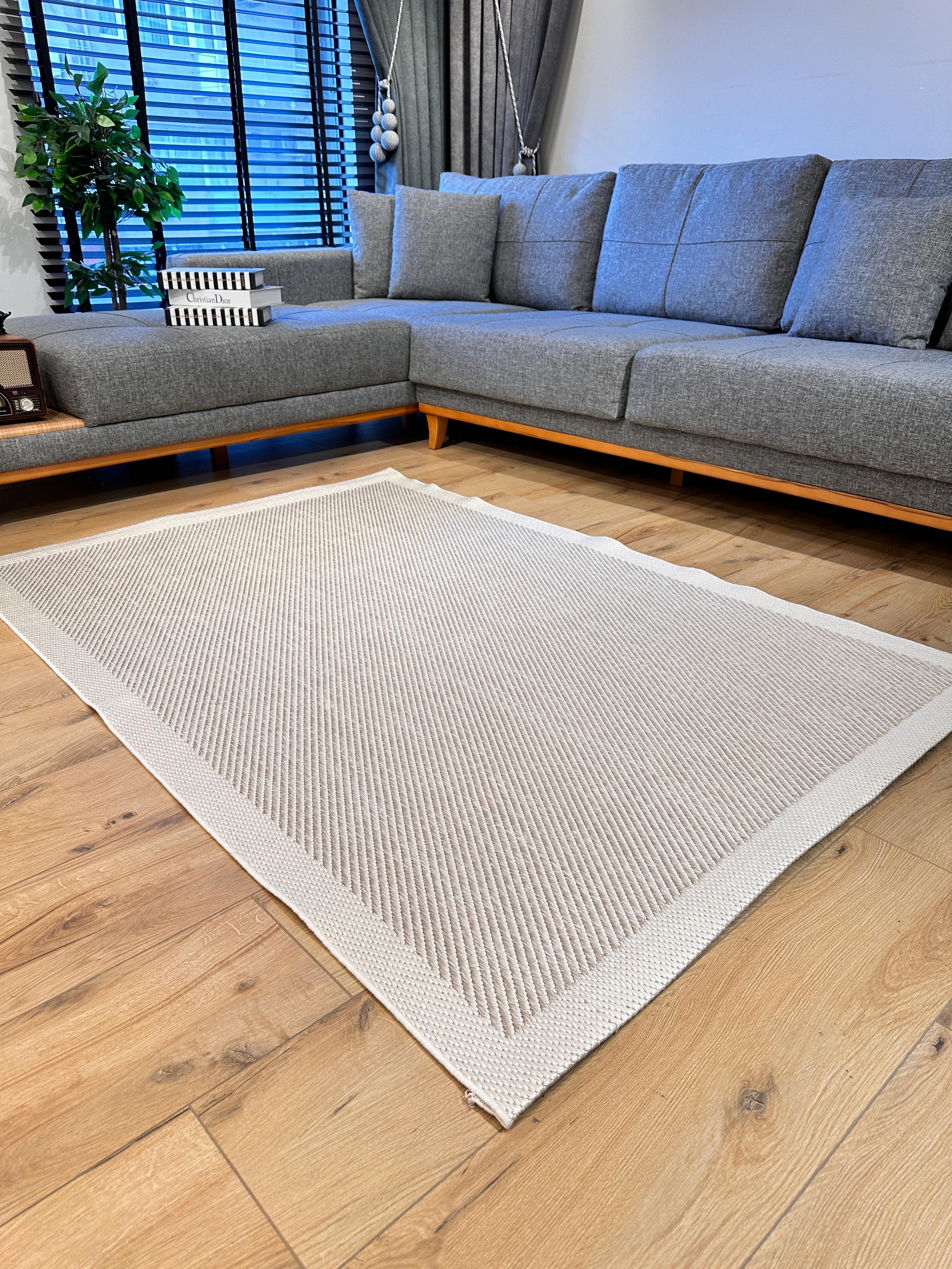Alaçatı Jüt/Sisal Halı 01 K.Bej