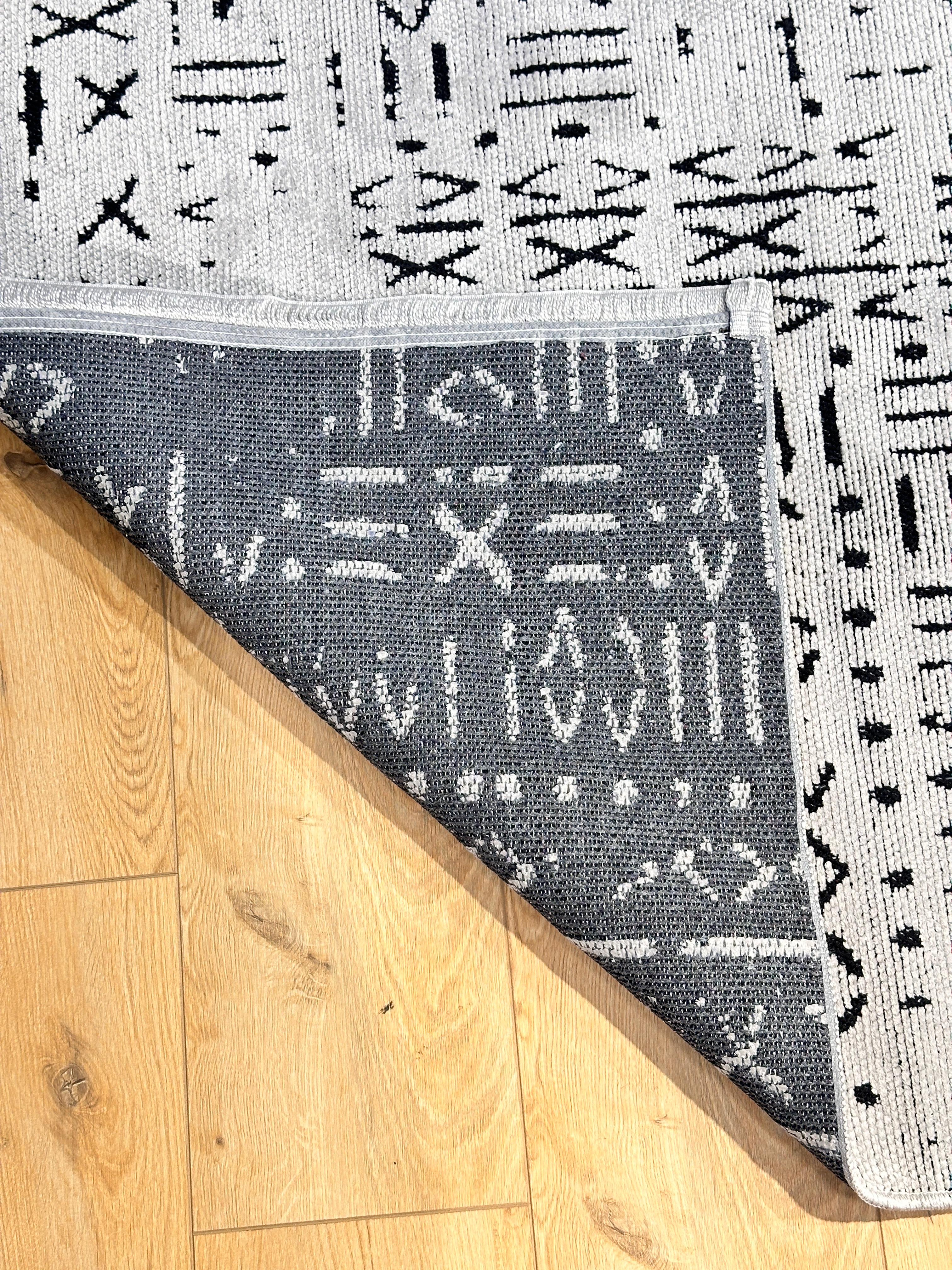 Kampanyalı Şönil Kilim Çivi Gri