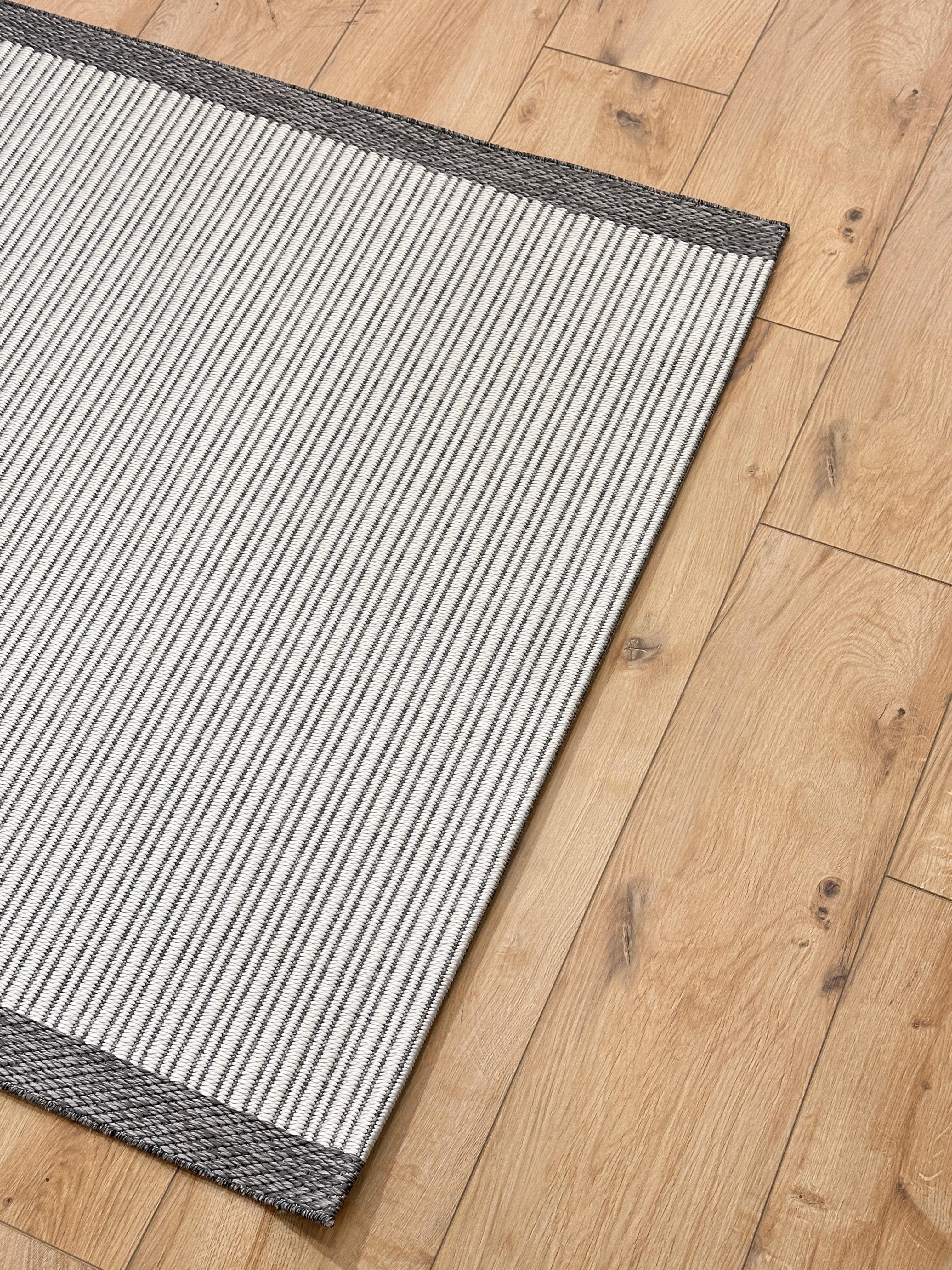 Özel Kesim Alaçatı Jüt/Sisal Halı 06 K.Gri