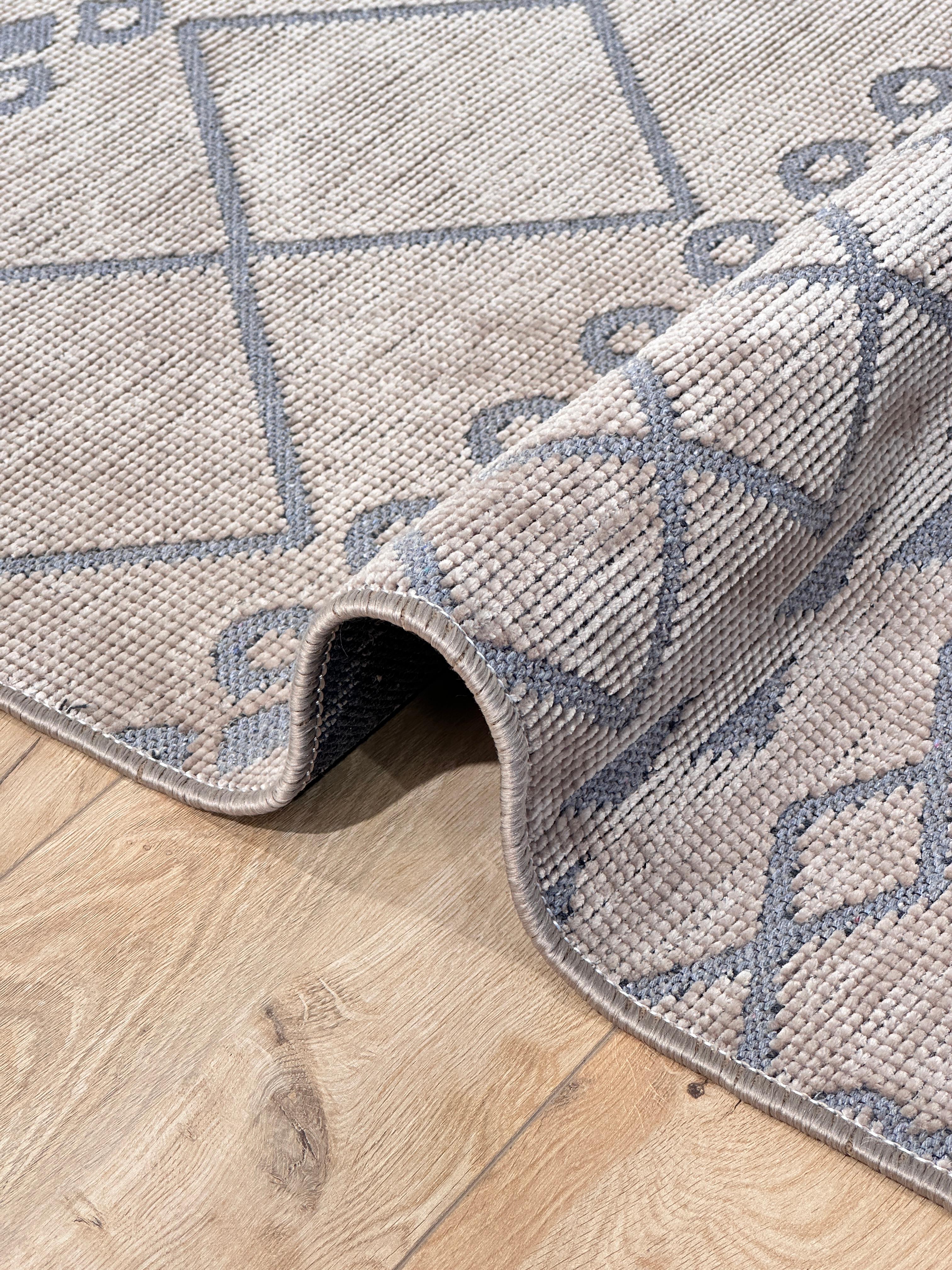 Özel Kesim Şönil Kilim Otantik Kahve