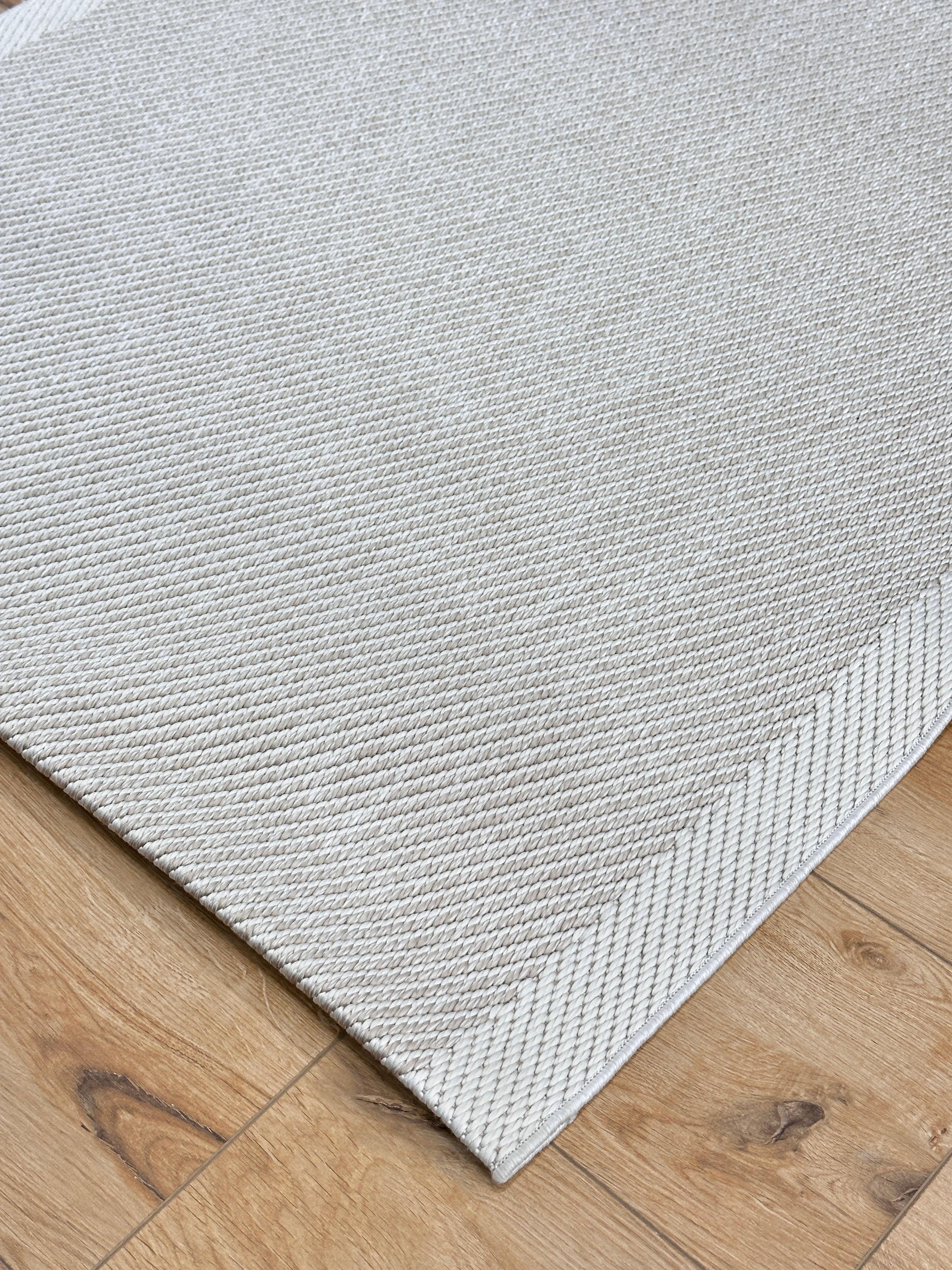 Özel Kesim Alaçatı Jüt/Sisal Halı 01 K.Bej
