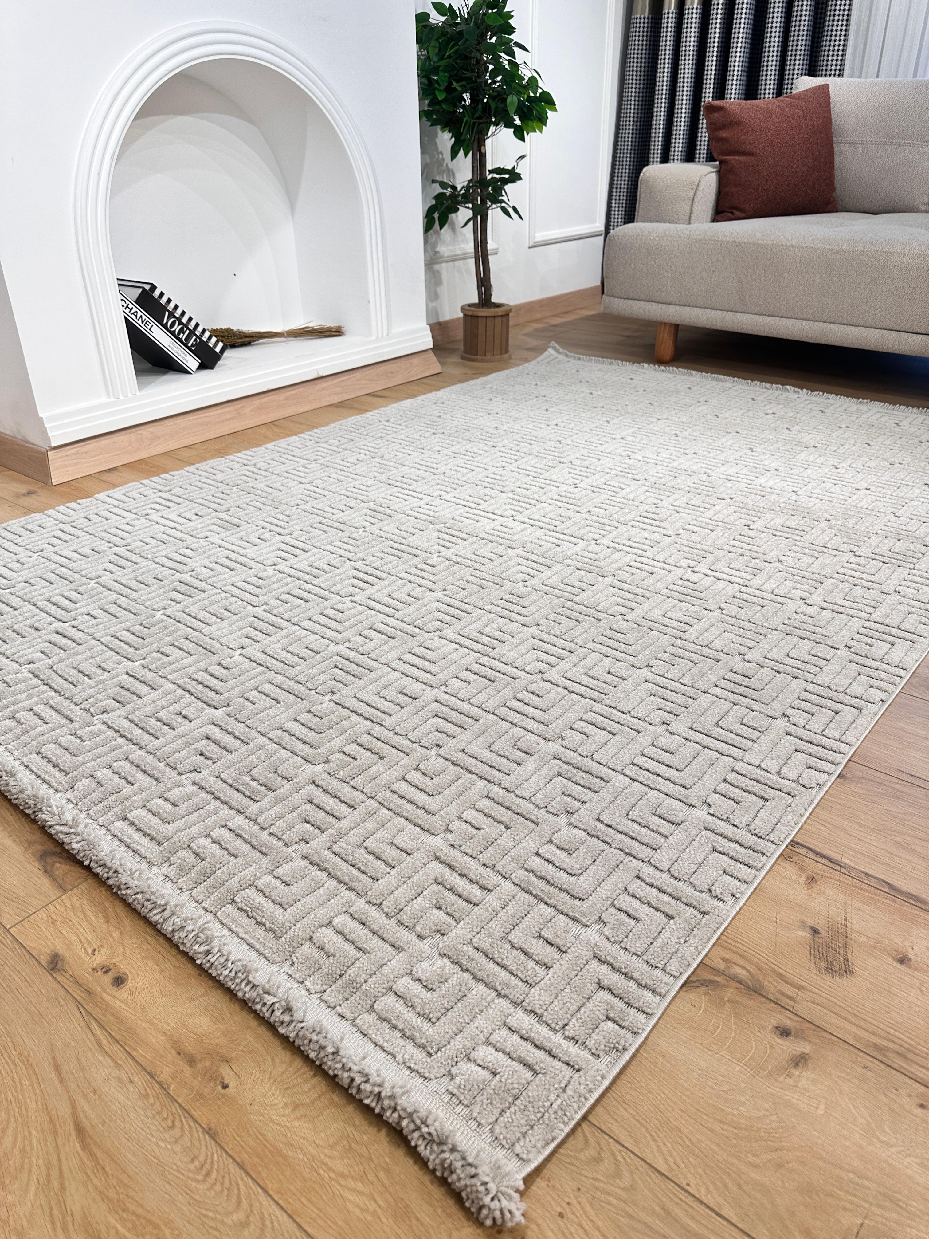 160X230 Gusto İskandinav Halı 988E Gri