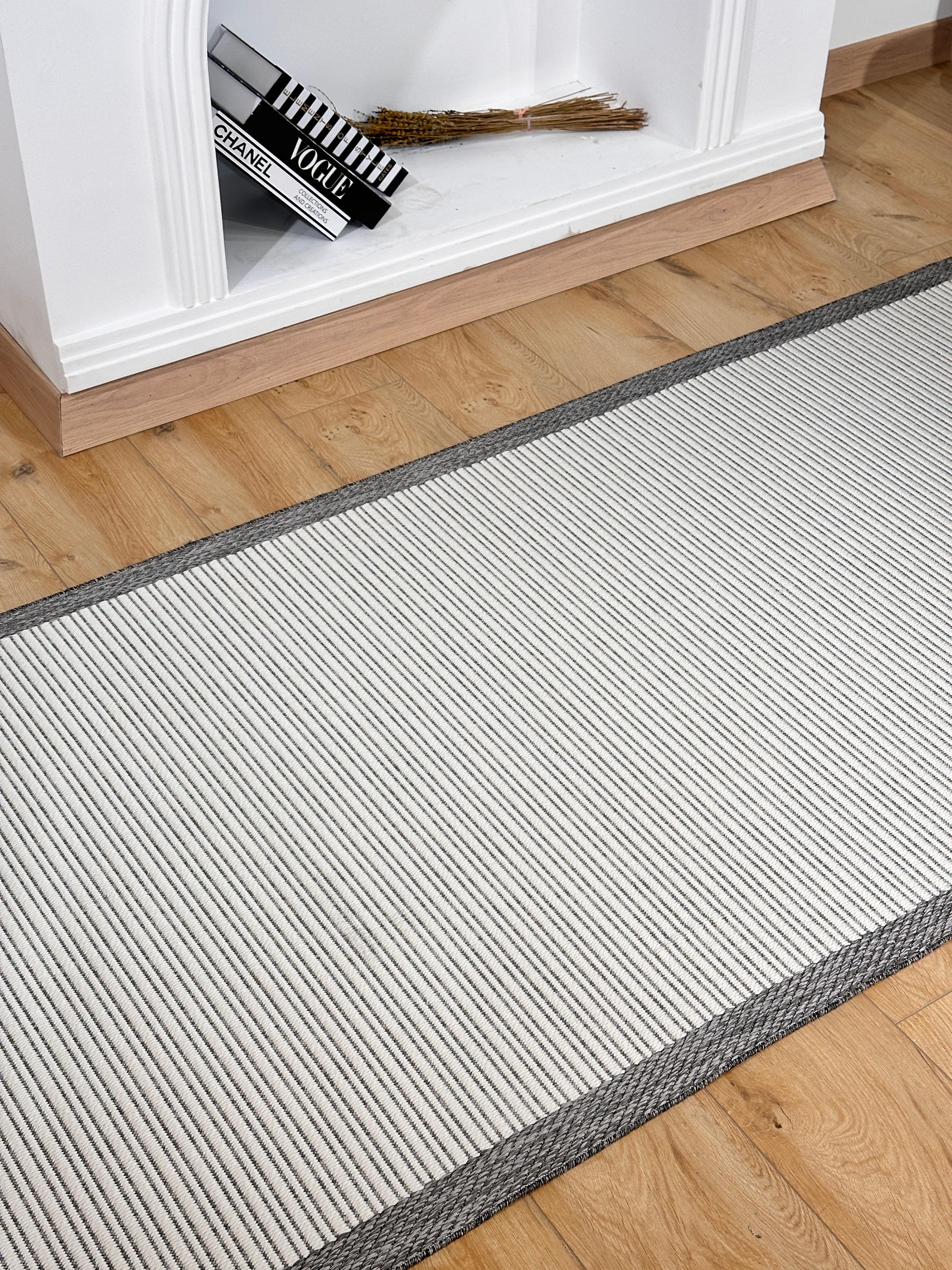 Özel Kesim Alaçatı Jüt/Sisal Halı 06 K.Gri