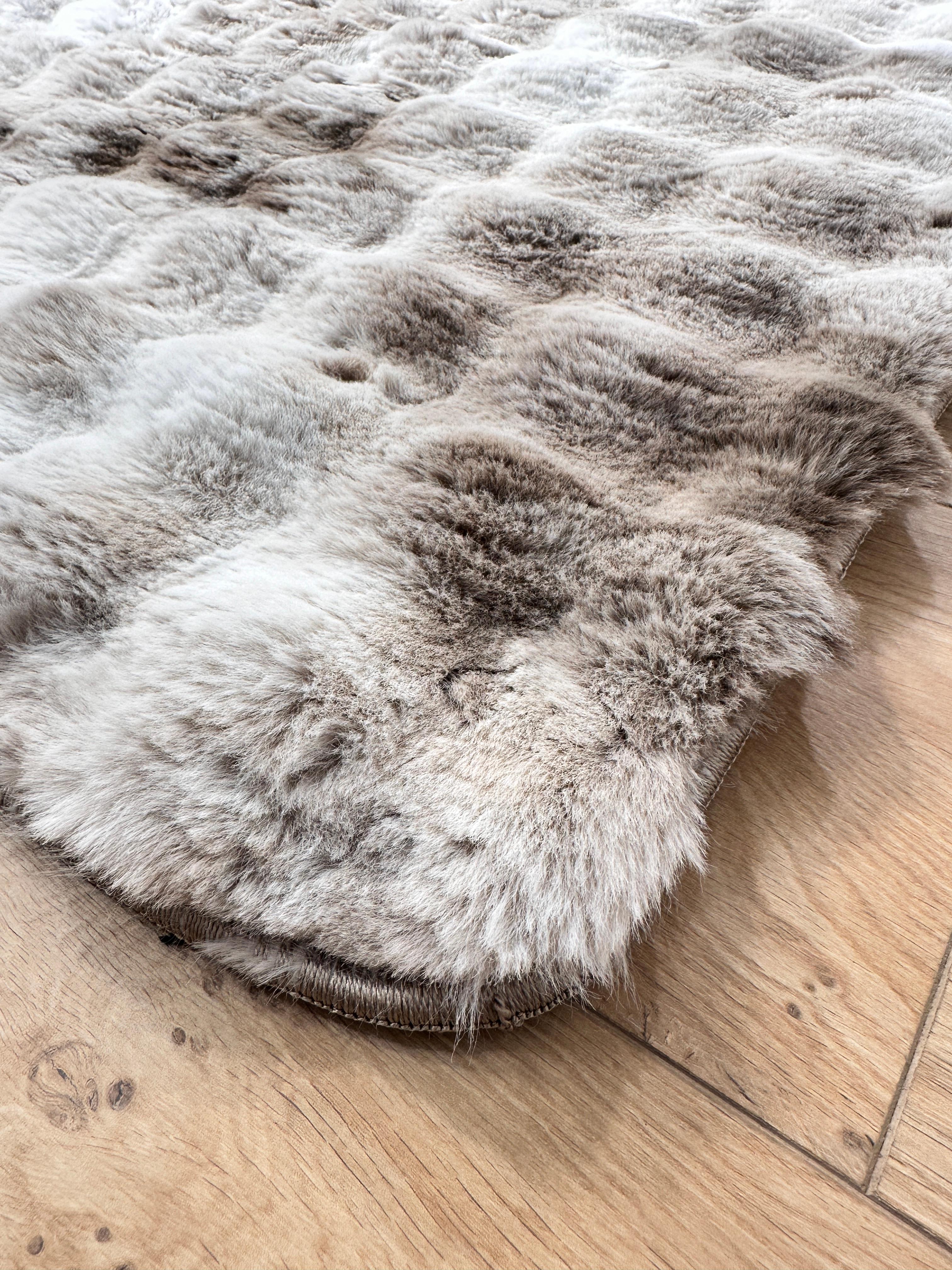 Paşha Home Mix Loop Bubble Peluş/Post Halı Kahve