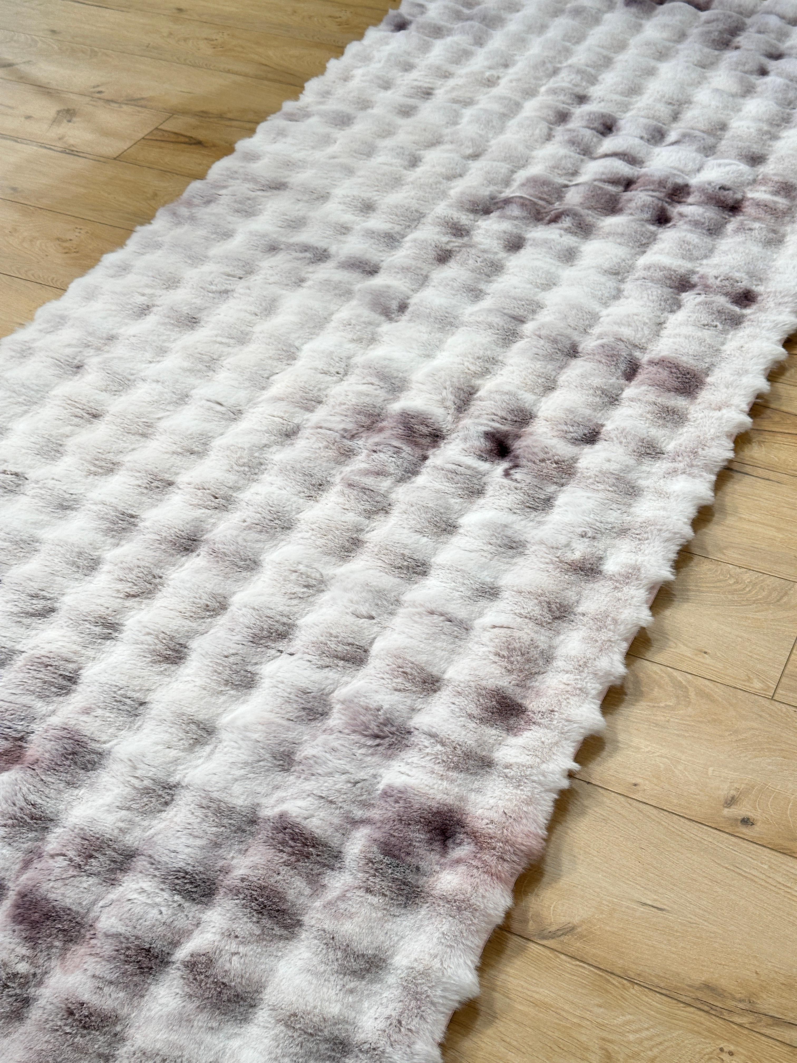 Paşha Home Mix Loop Bubble Peluş/Post Halı Mor