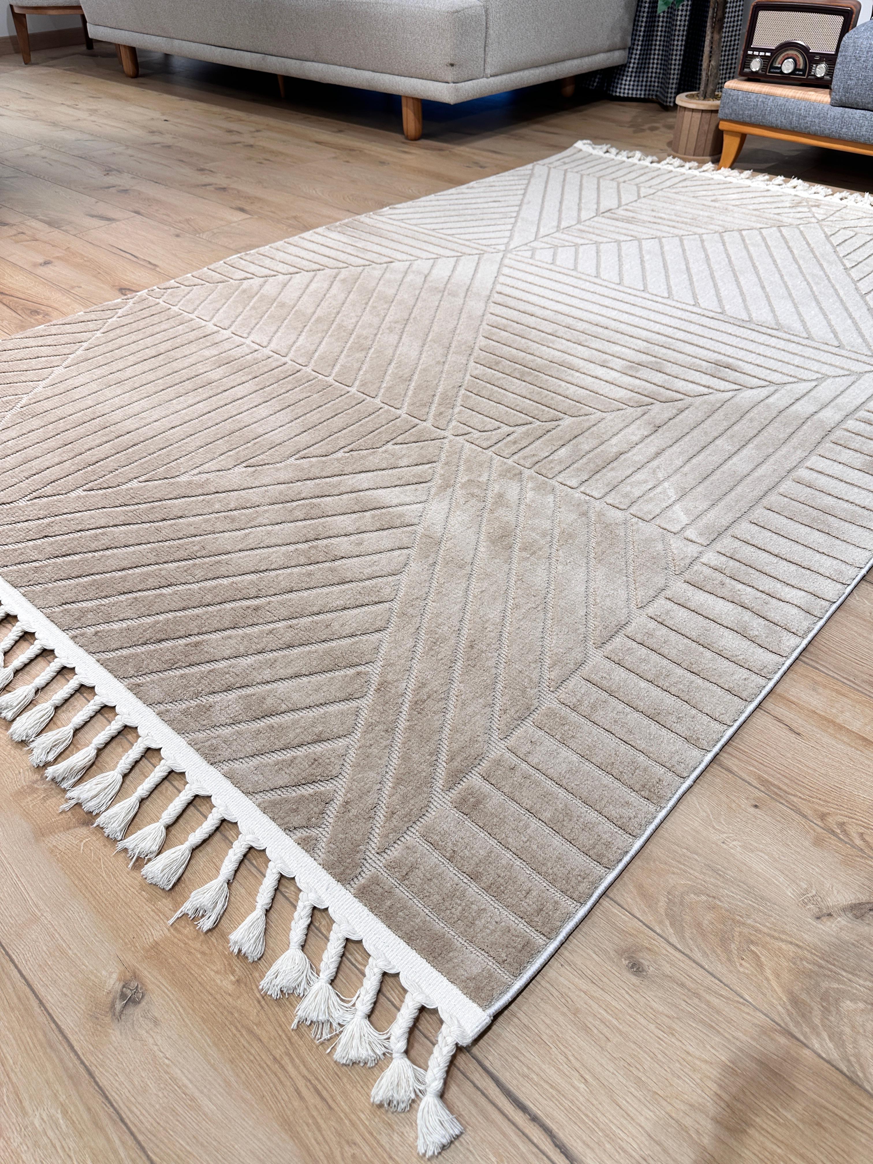 Shz Halı 2354A Beige/Beige