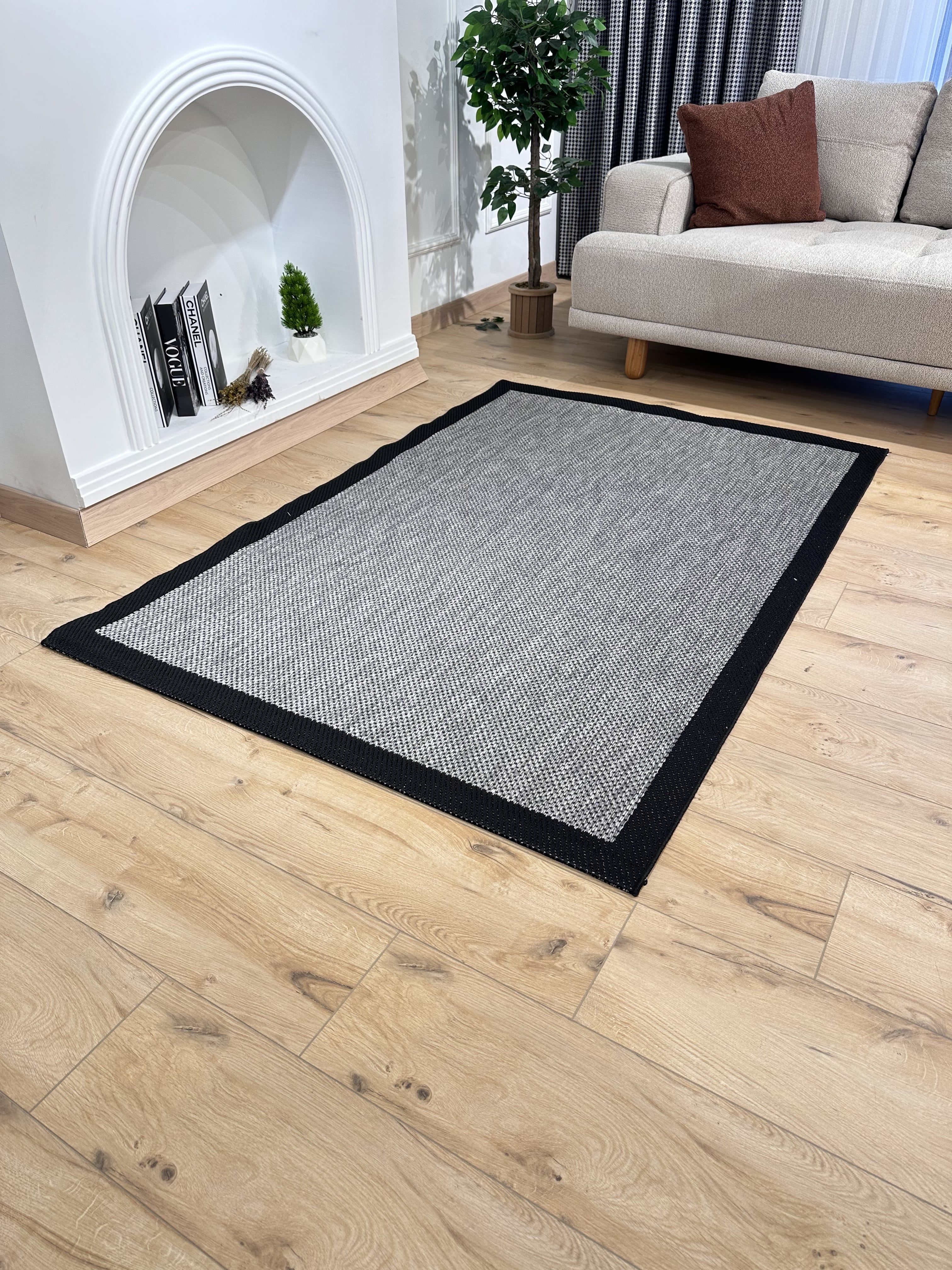 Makro Jüt/Sisal Halı 6246-6