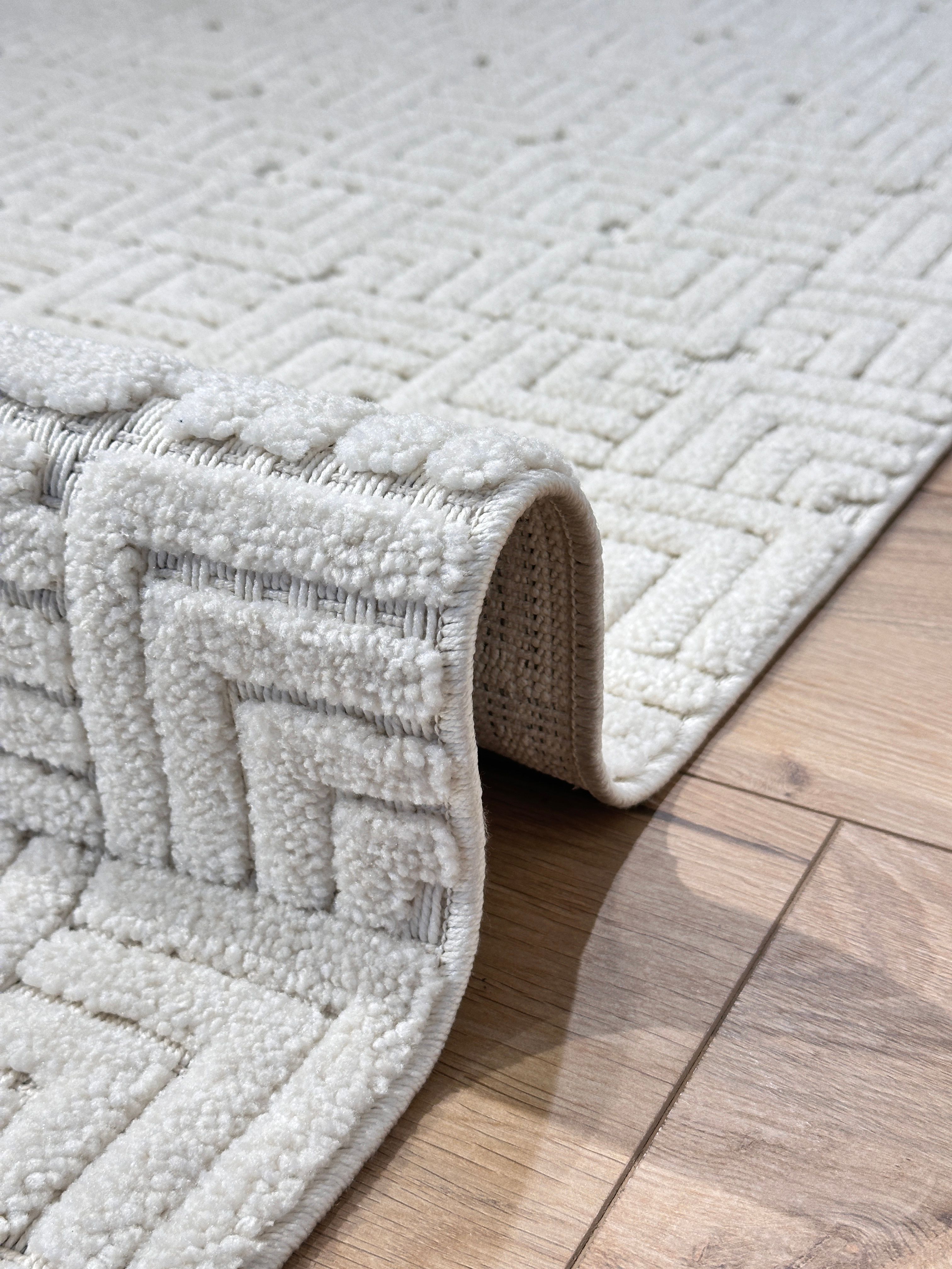 200X290 Gusto İskandinav Halı 988E Krem