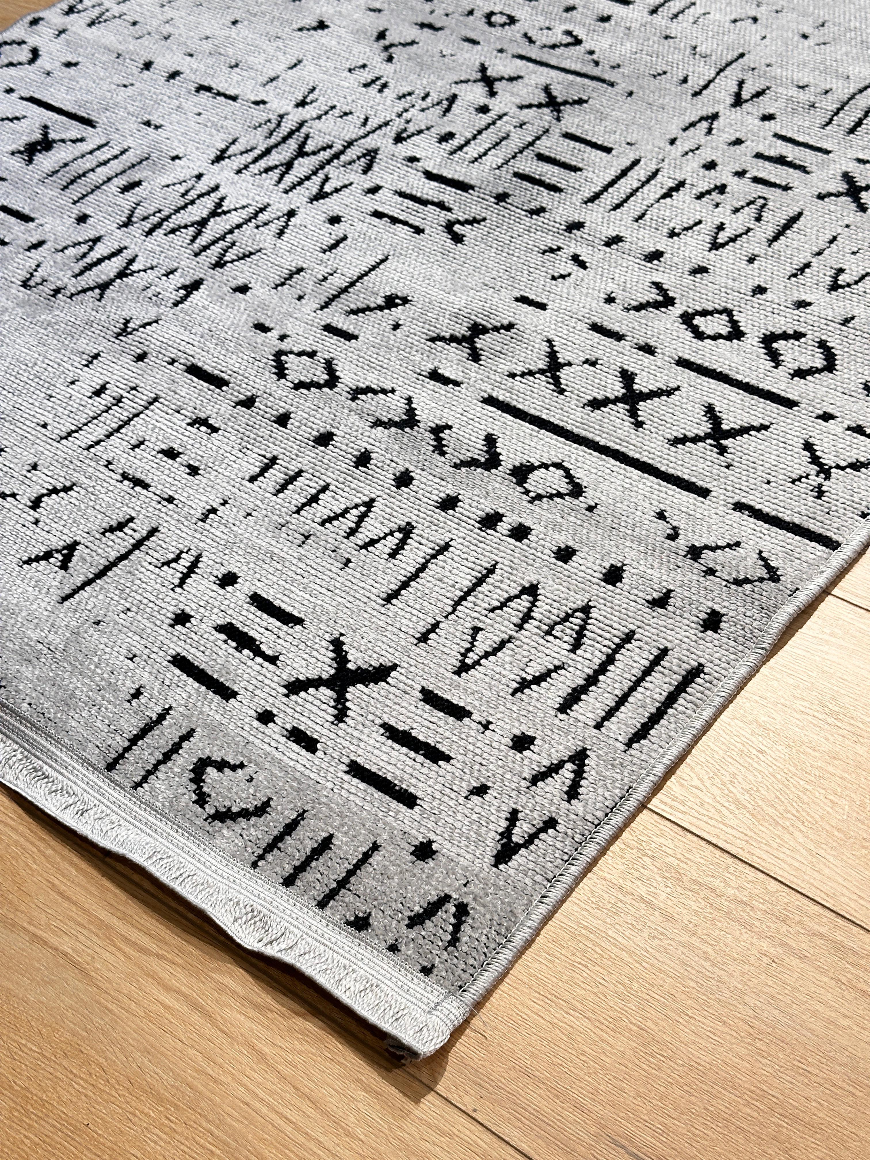 Kampanyalı Şönil Kilim Çivi Gri