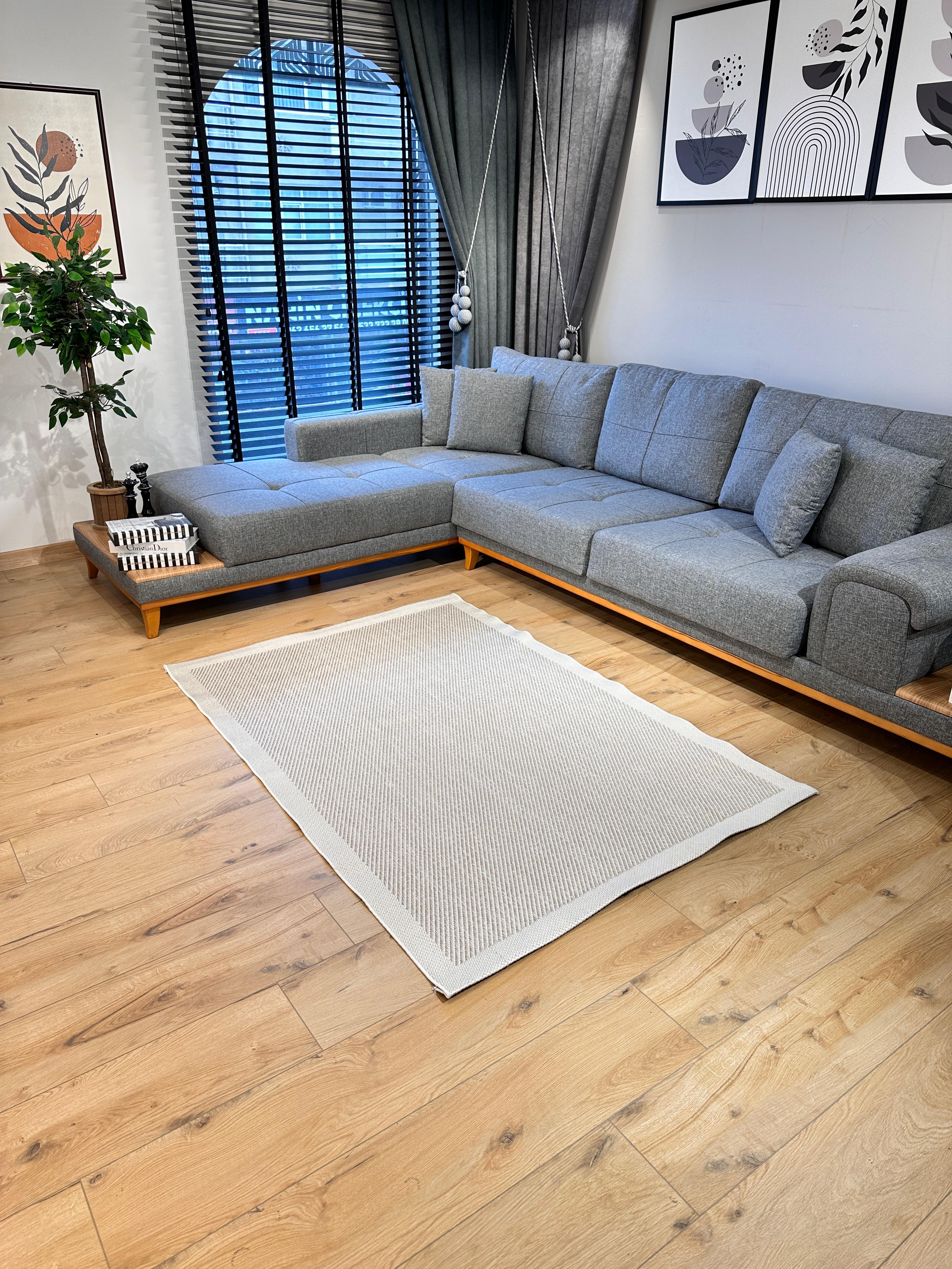 Alaçatı Jüt/Sisal Halı 01 K.Bej