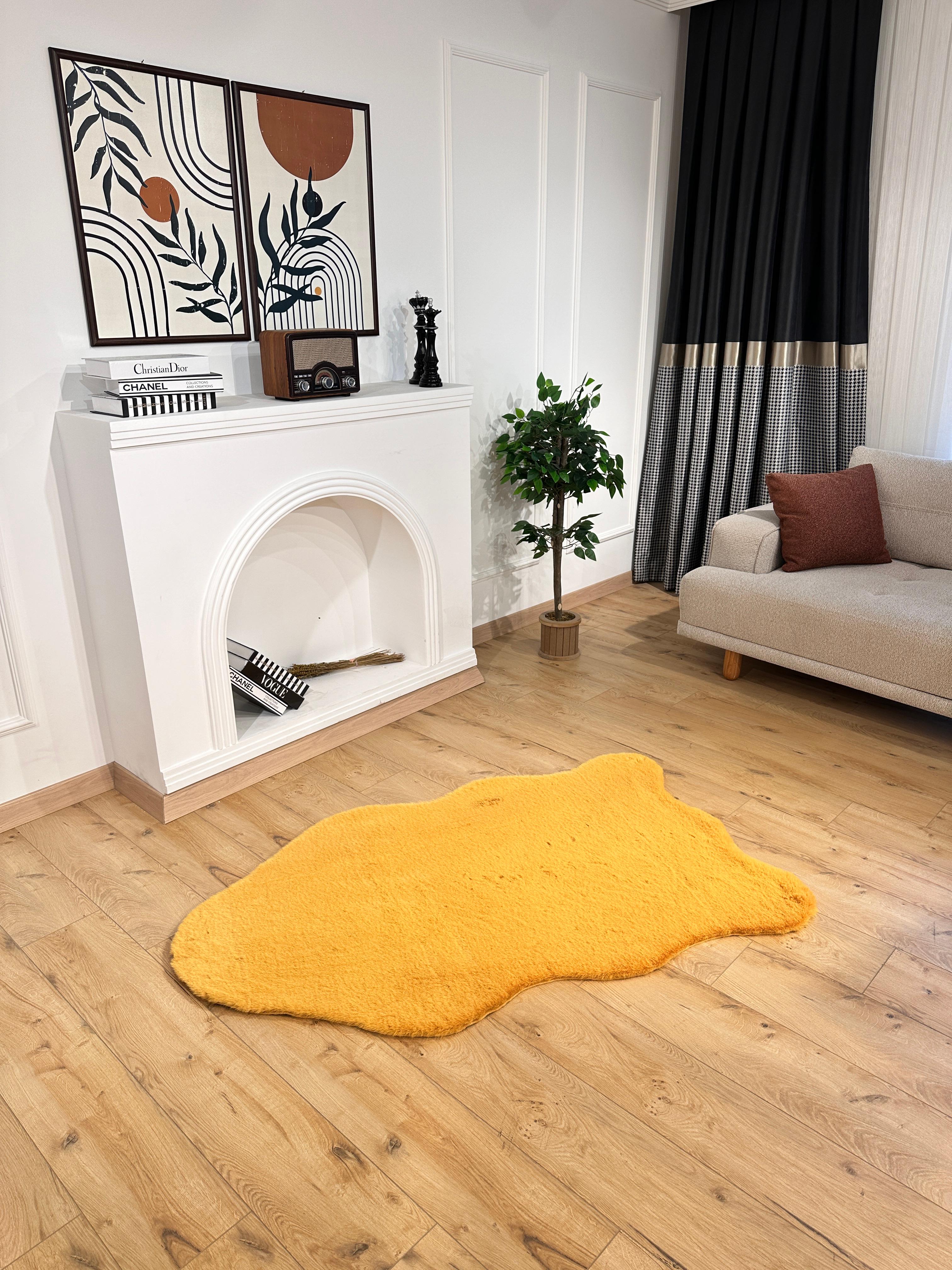 Paşha Home Tavşan Peluş/Post Sari