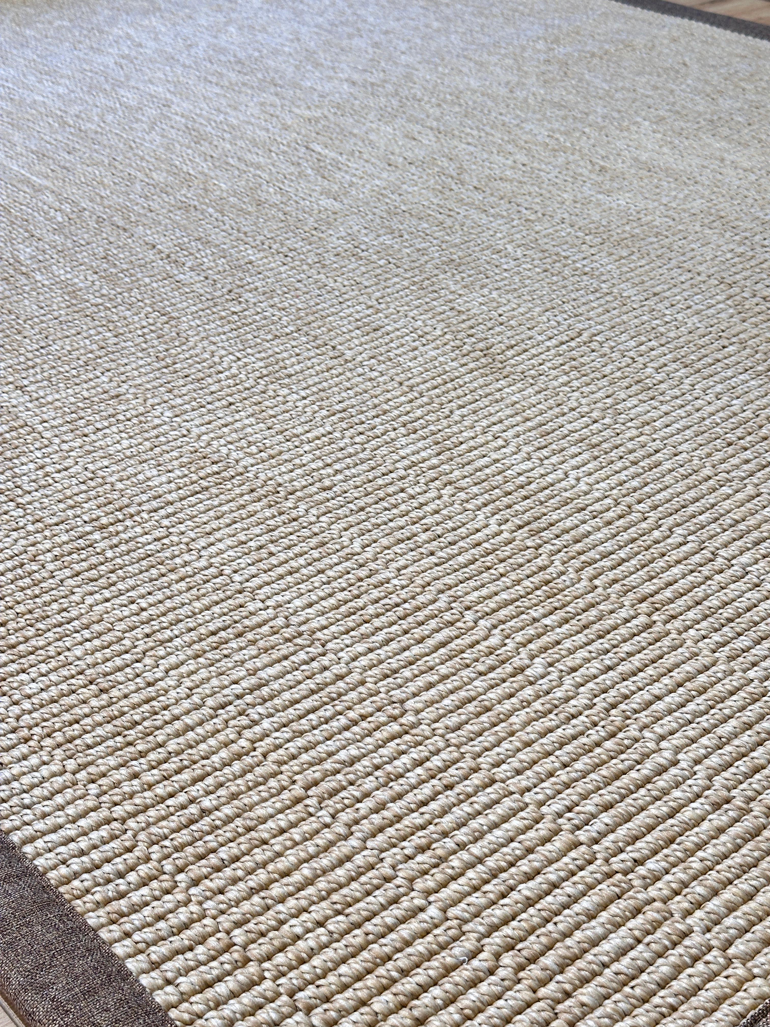 Riva Jüt/Sisal 6004H Natural Keten Bordürlü 
