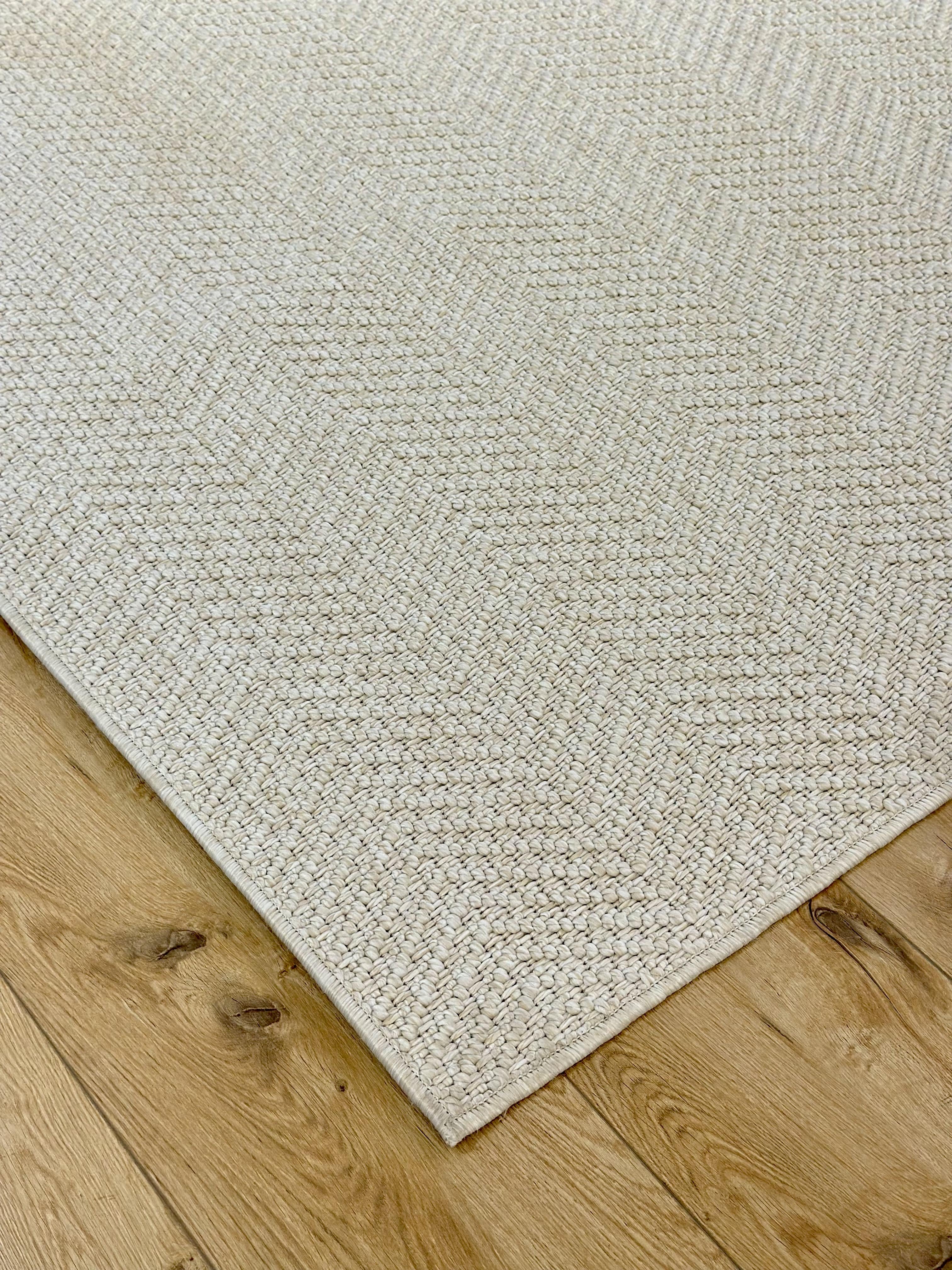 Riva Jüt/Sisal Halı 6001B Krem