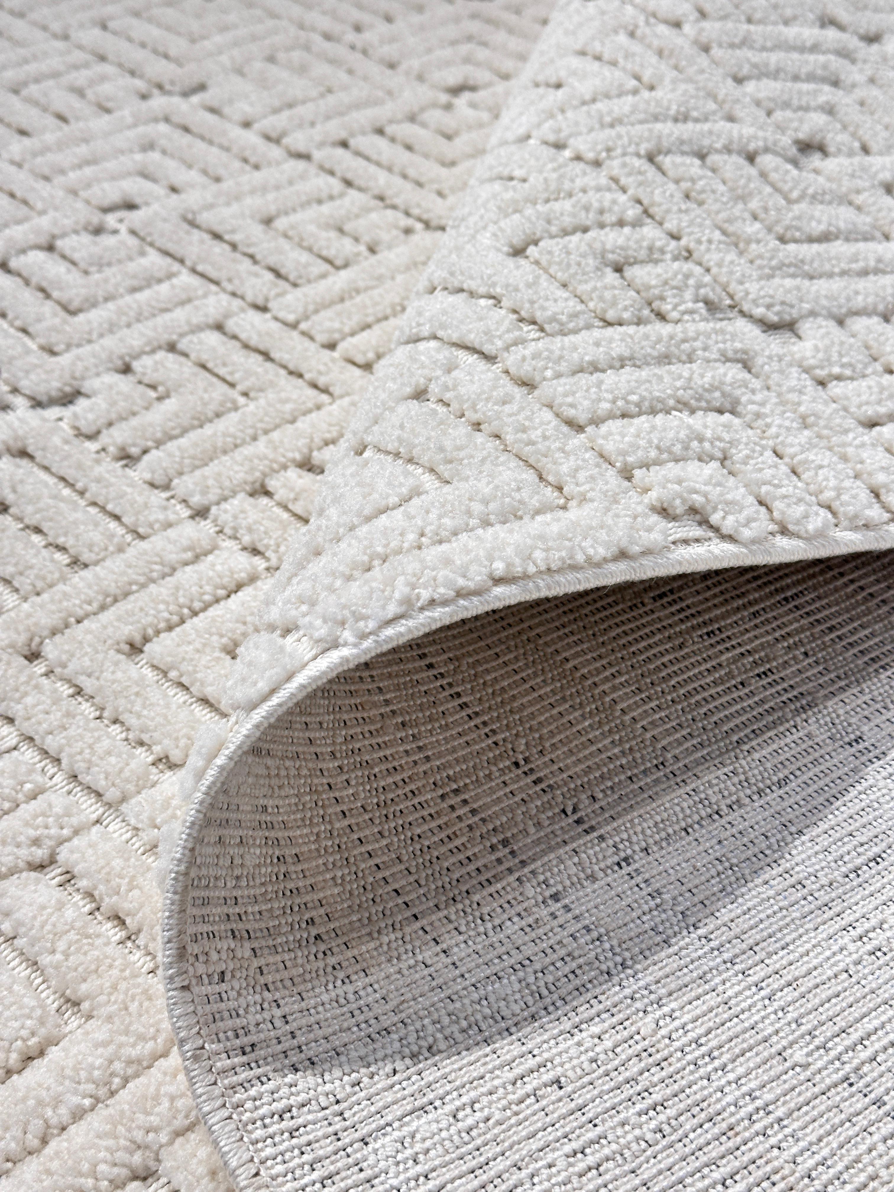 200X290 Gusto İskandinav Halı 988E Krem