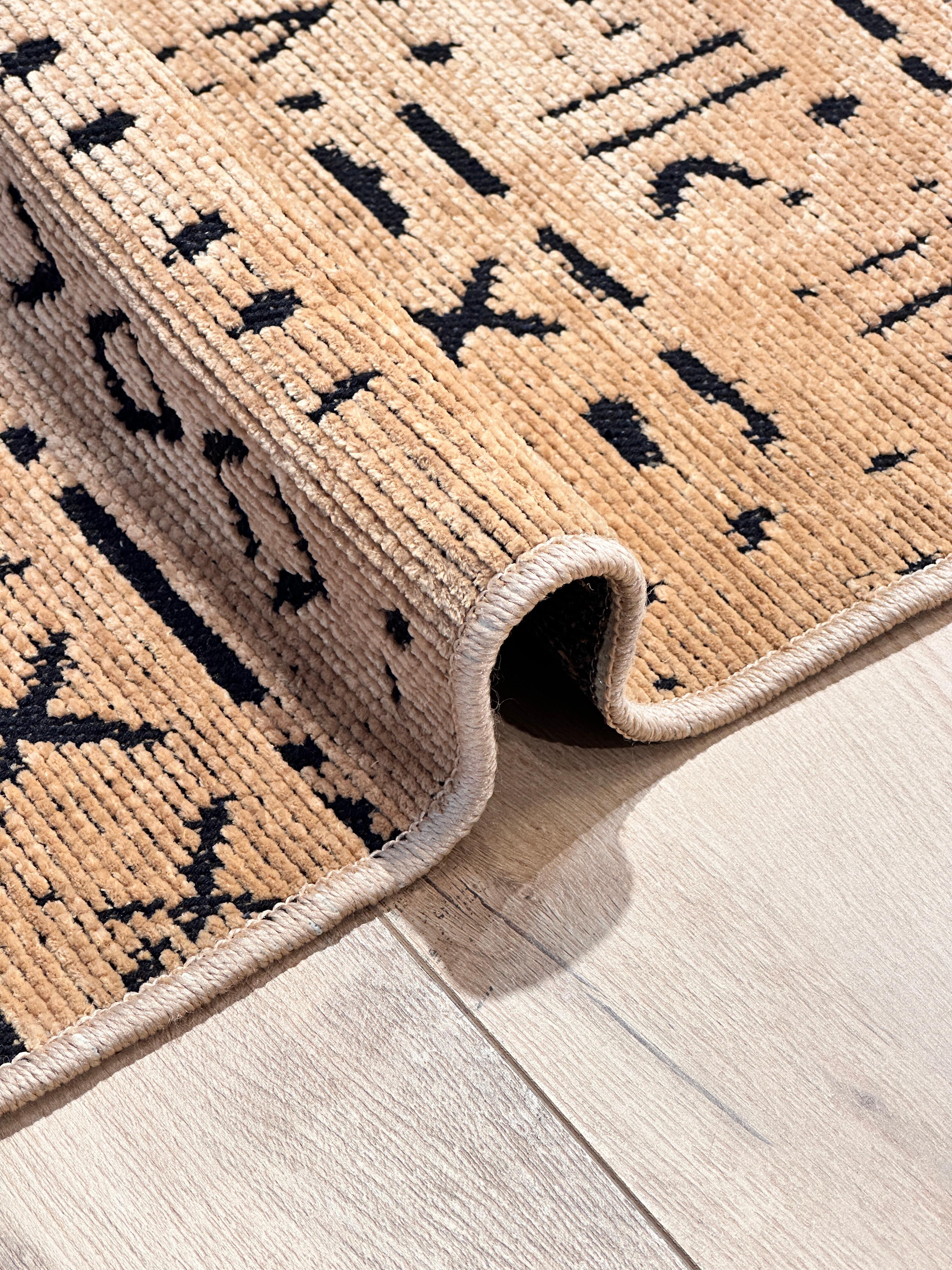 Kampanyalı Şönil Kilim Çivi Hardal