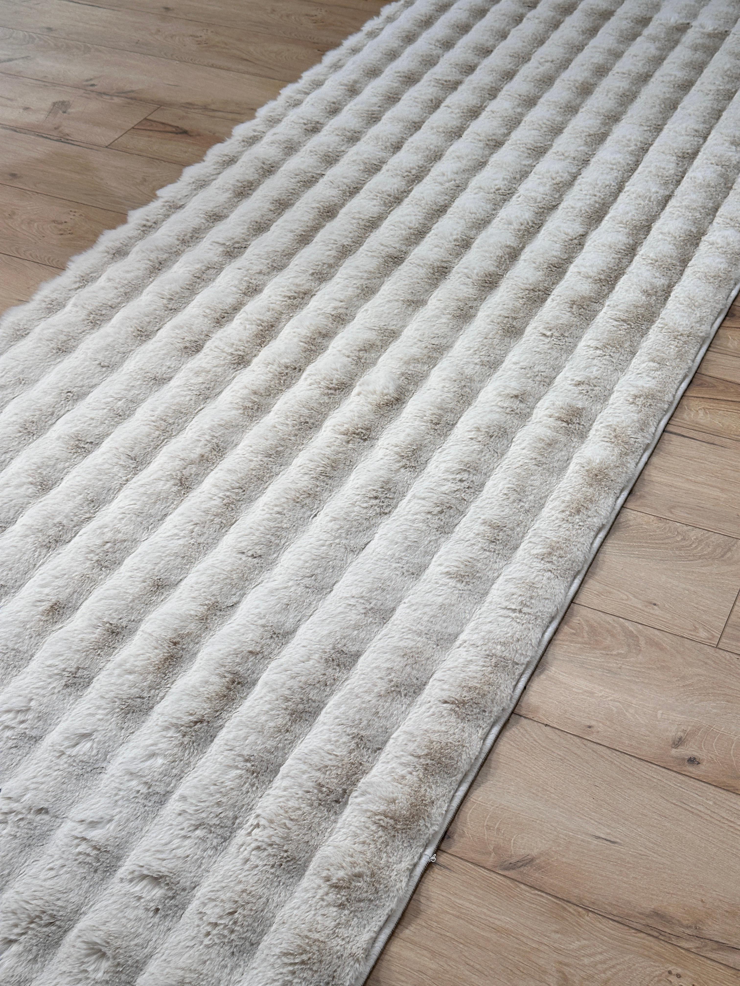 Paşha Home Loop Bubble Peluş/Post Halı Bej