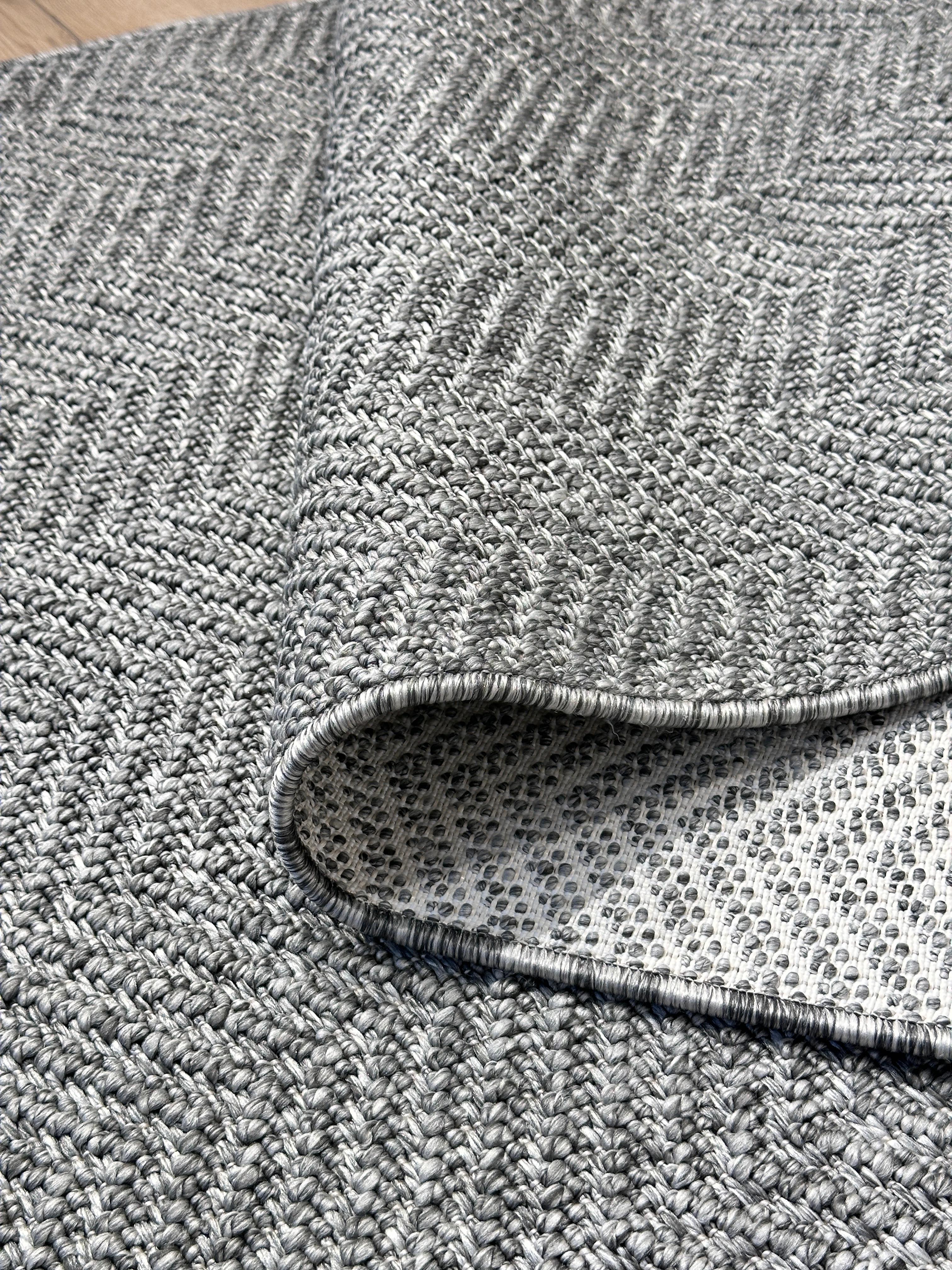 Riva Jüt/Sisal Halı 6002F Antrasit