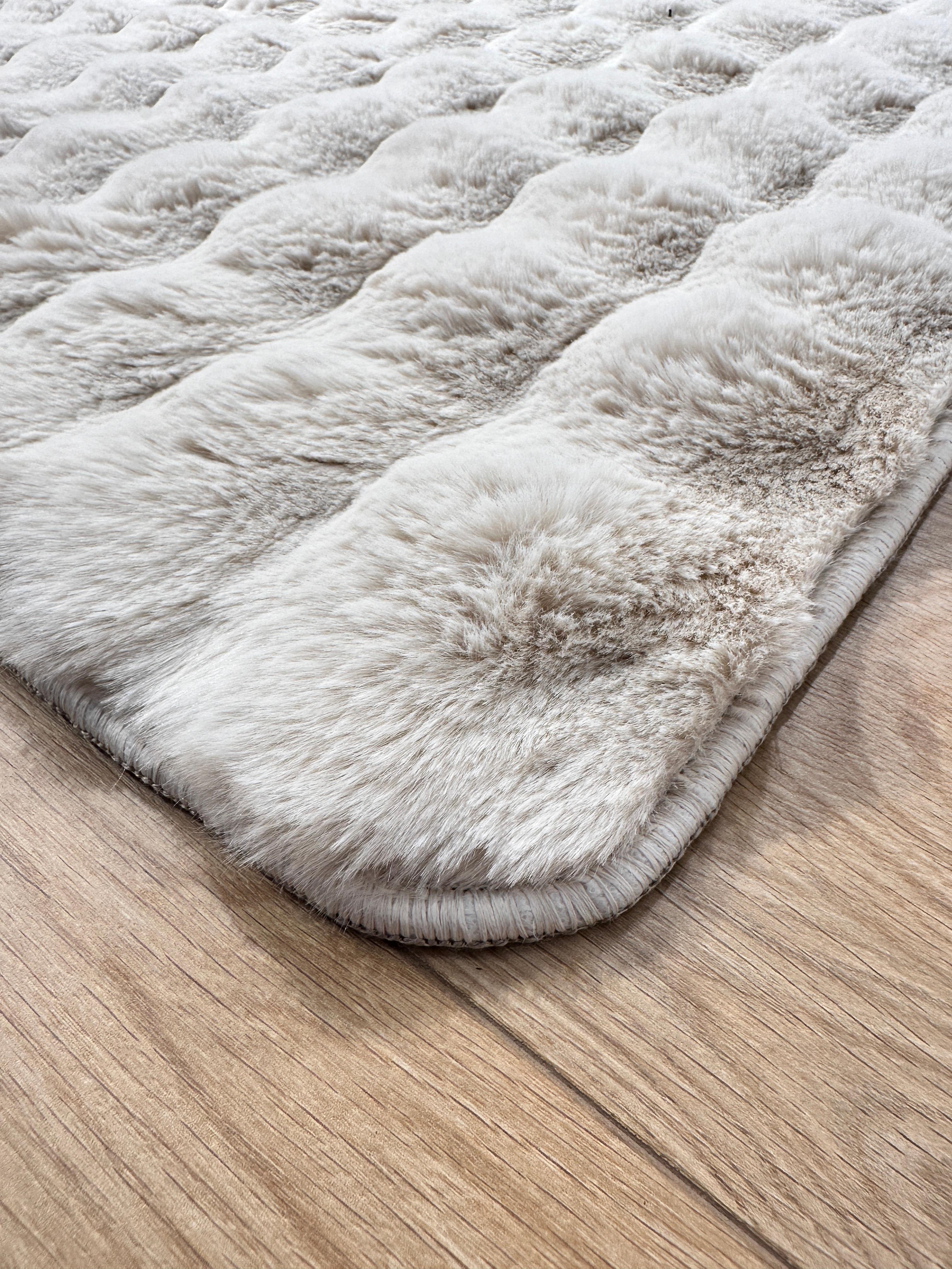 Paşha Home Loop Bubble Peluş/Post Halı Bej