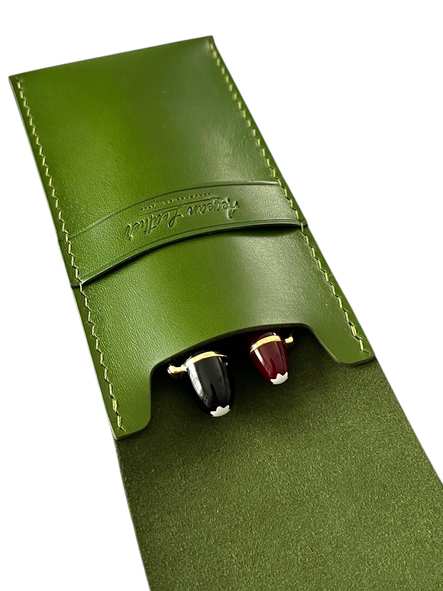 SIGNATURE PEN CASE-LIGHT GREEN