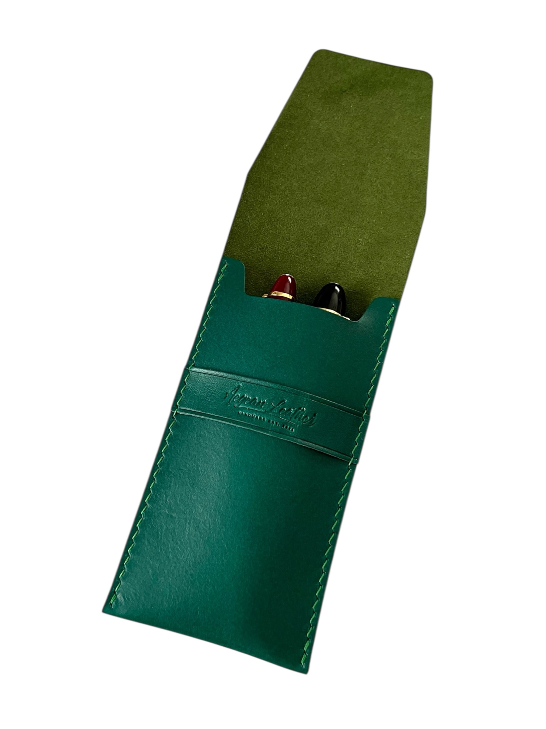 SIGNATURE PEN CASE-GREEN
