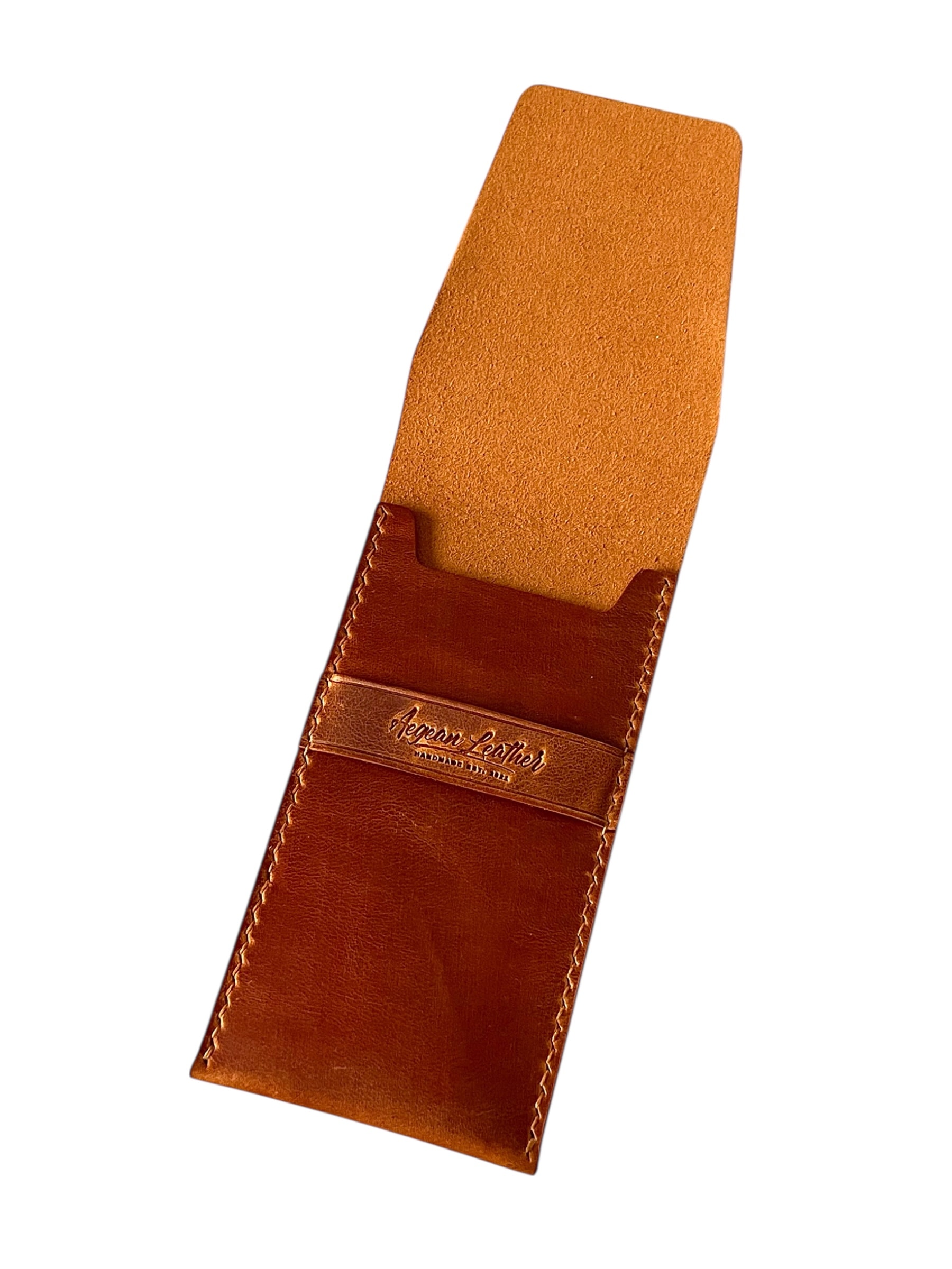 SIGNATURE PEN CASE-BROWN