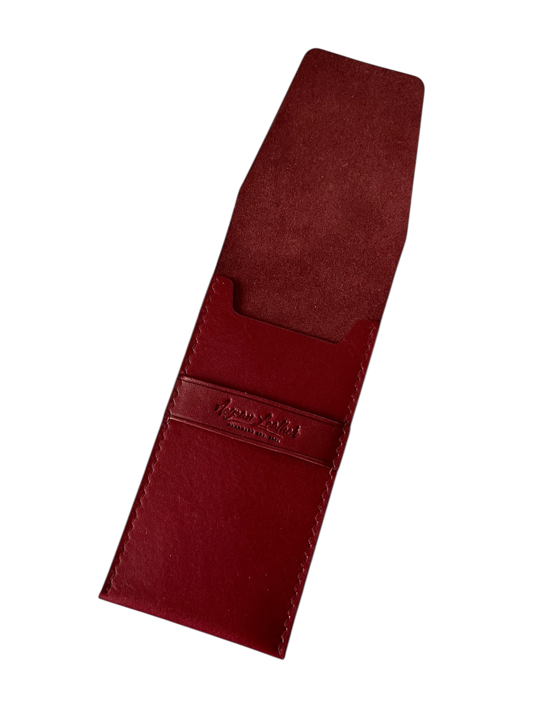 SIGNATURE PEN CASE-BORDEAUX