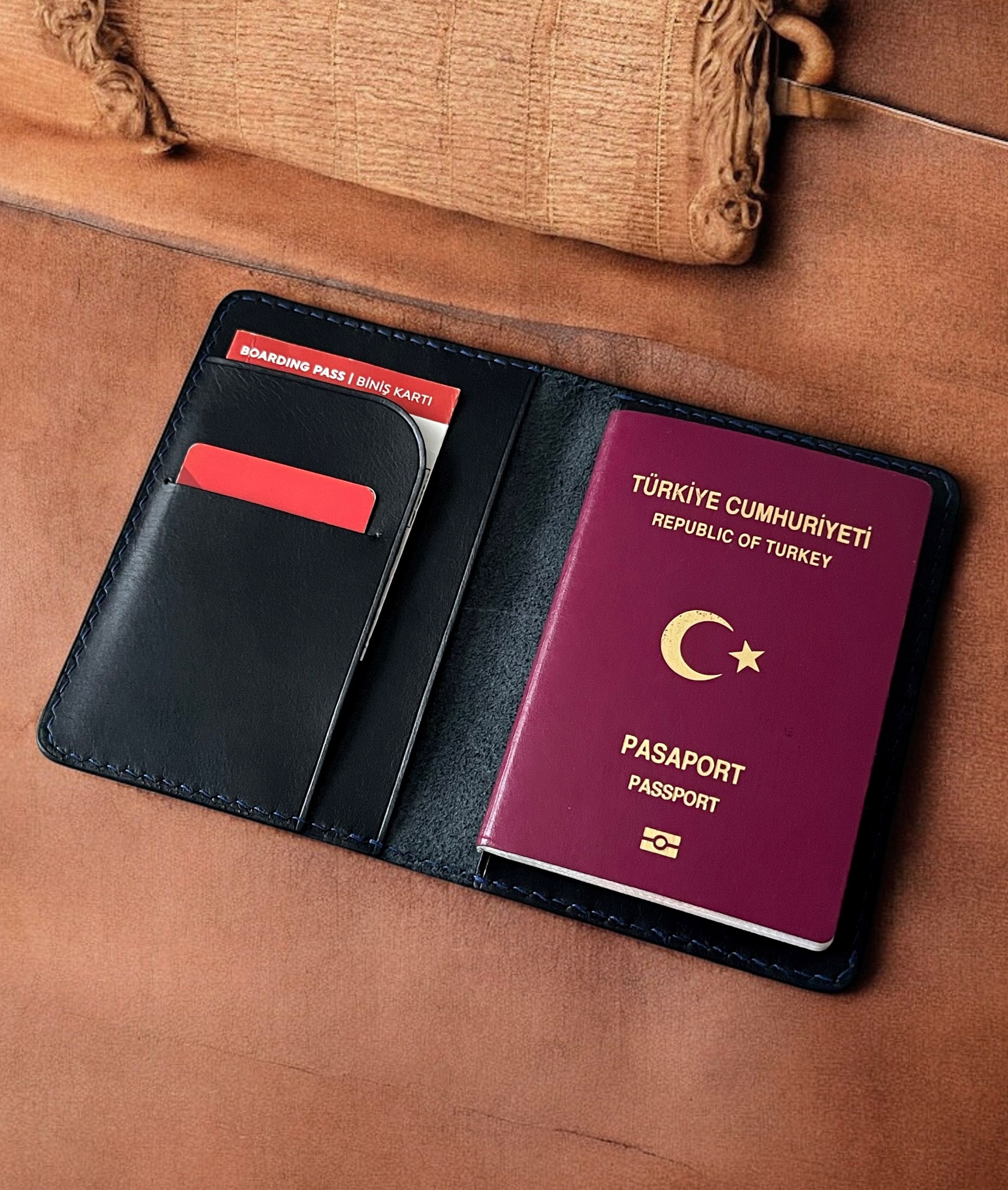 PASAPORT KILIFI-SİYAH