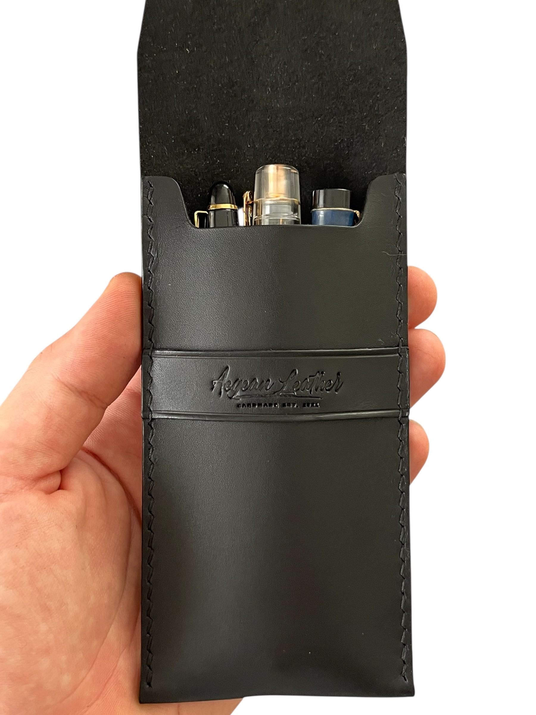 SIGNATURE PEN CASE-BLACK