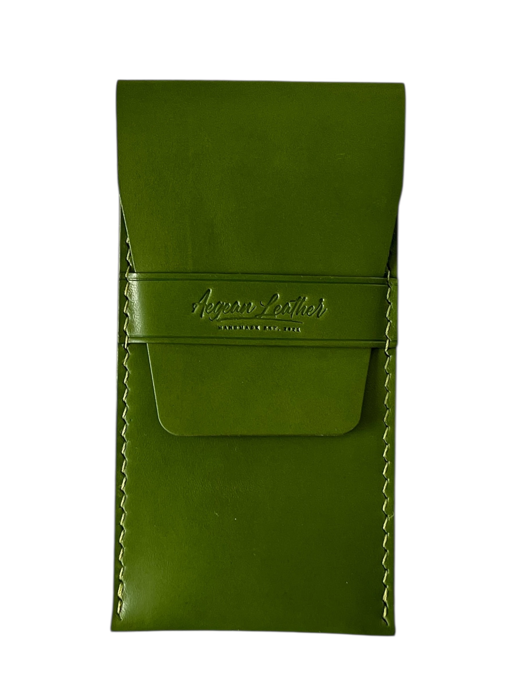 SIGNATURE PEN CASE-LIGHT GREEN