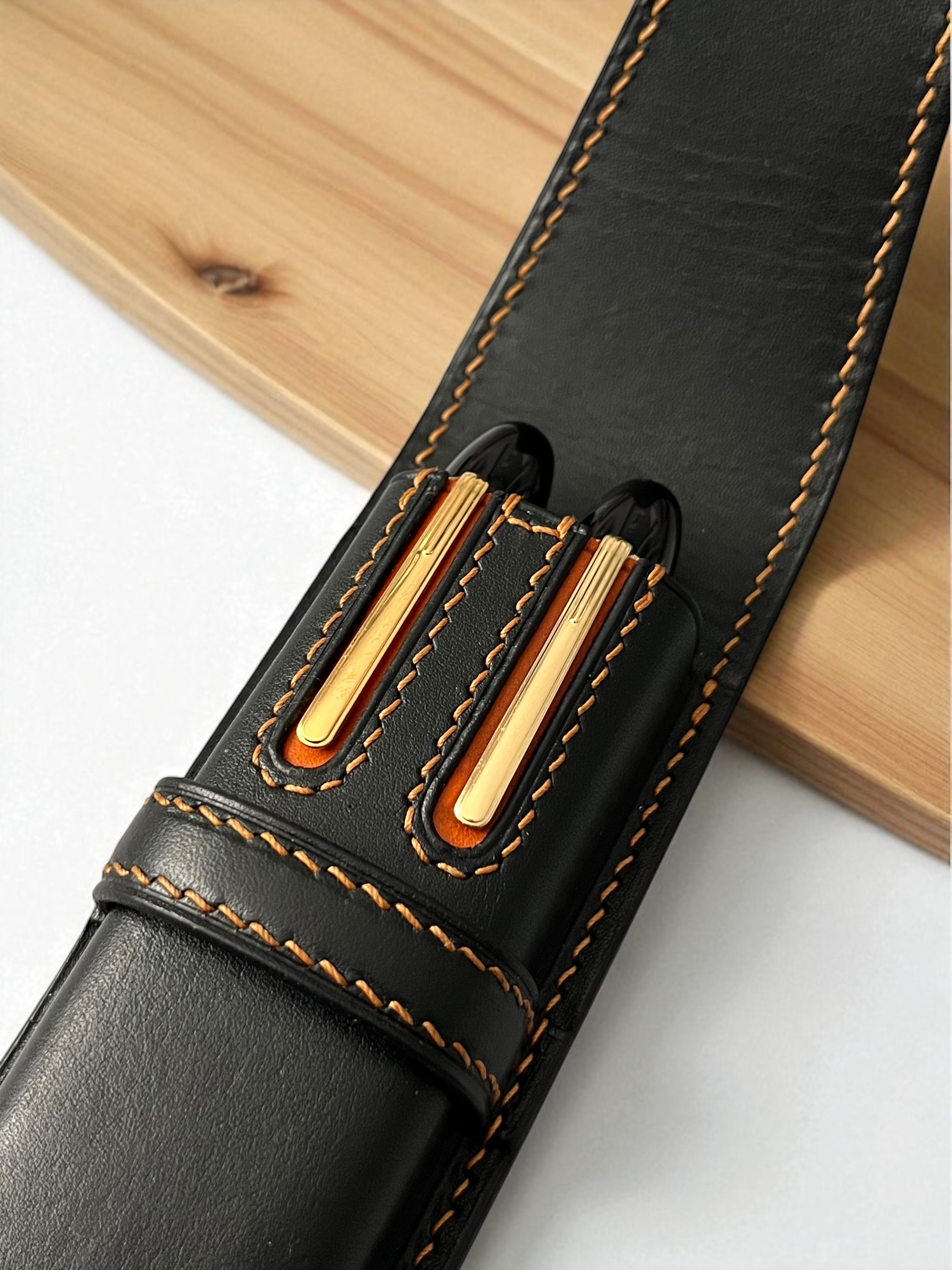 BLACK AMBER İKİLİ KALEMLİK