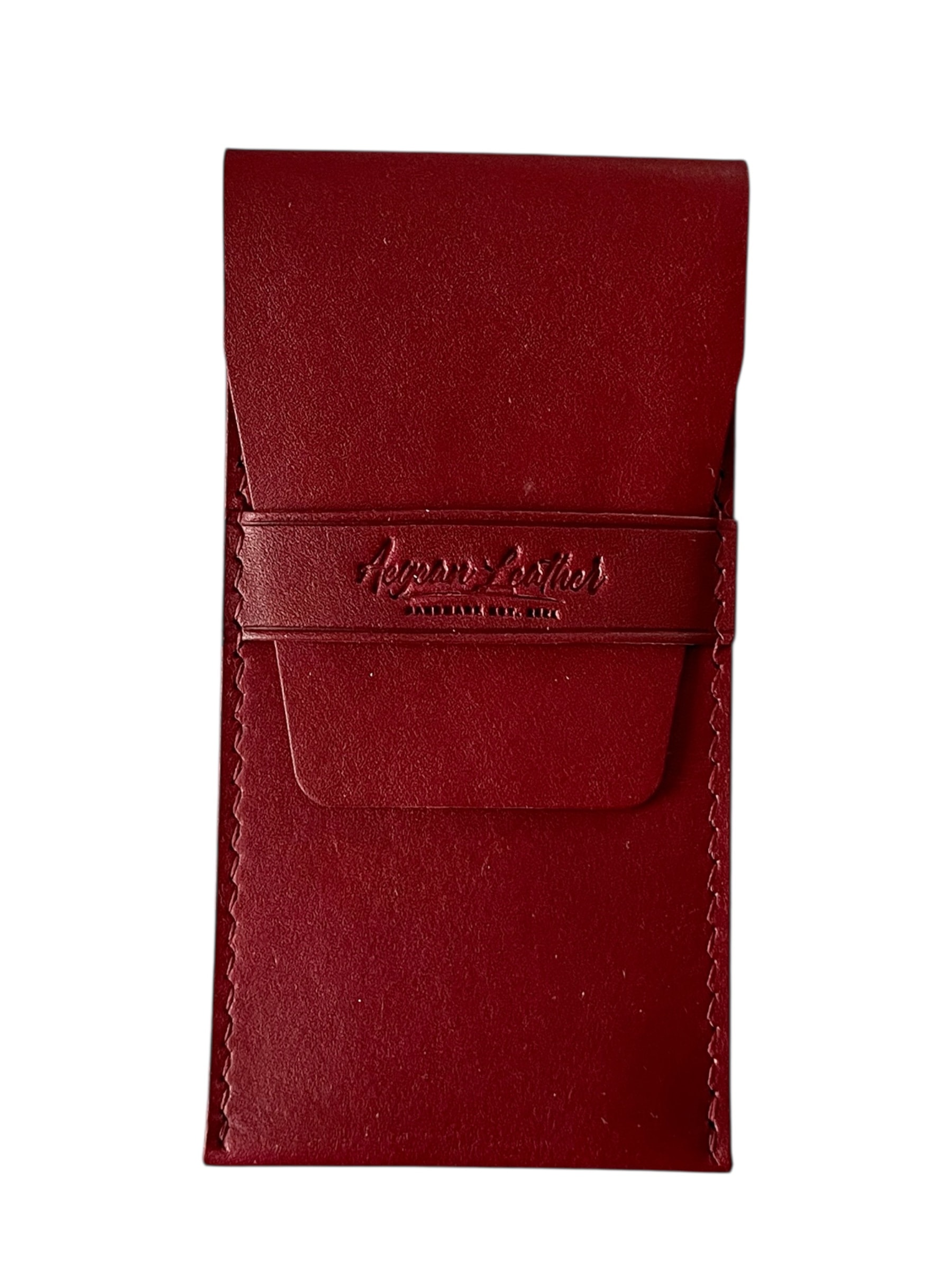 SIGNATURE PEN CASE-BORDEAUX