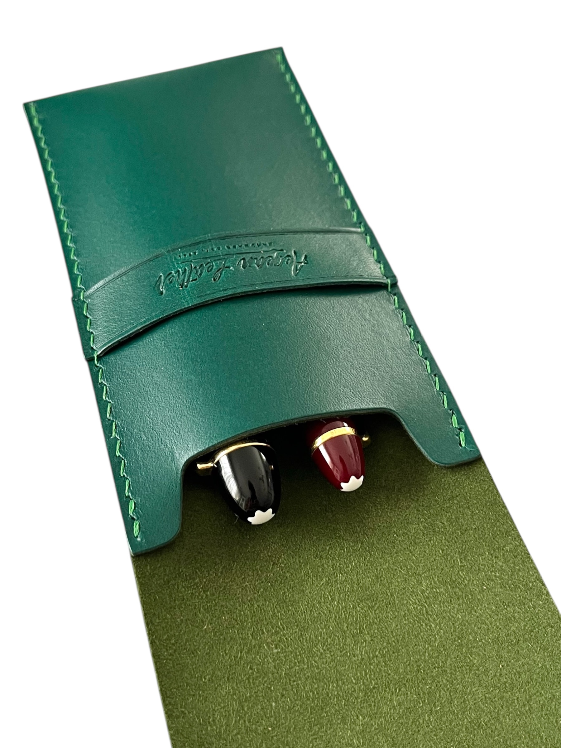 SIGNATURE PEN CASE-GREEN
