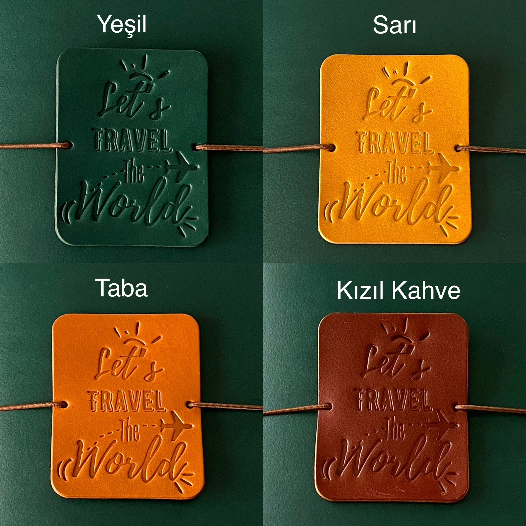 TRAVELER'S DERİ DEFTER KILIFI-YEŞİL