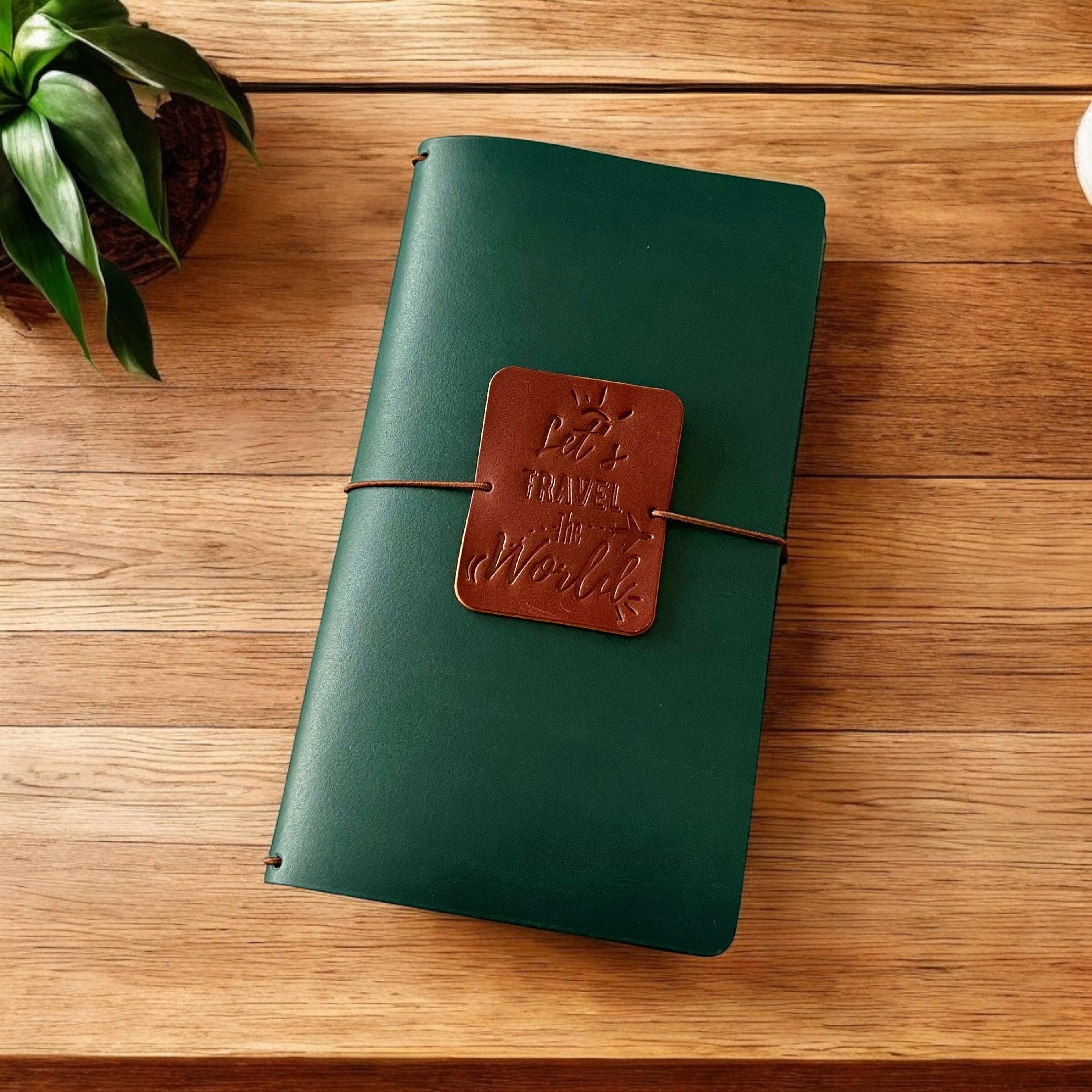 TRAVELER'S DERİ DEFTER KILIFI-YEŞİL