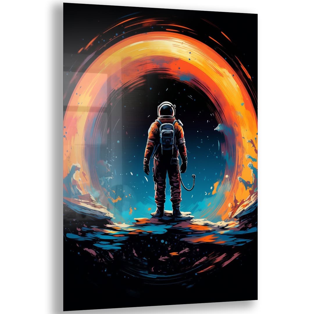 Astronot Cam Tablo