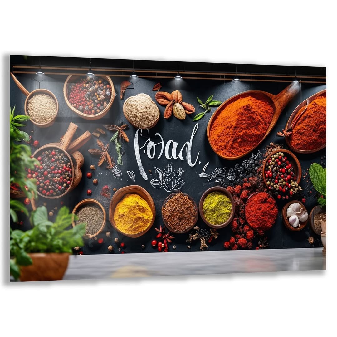 Kişiselleştirilebilir Restoranlara Ve Mutfak Cam Tablo