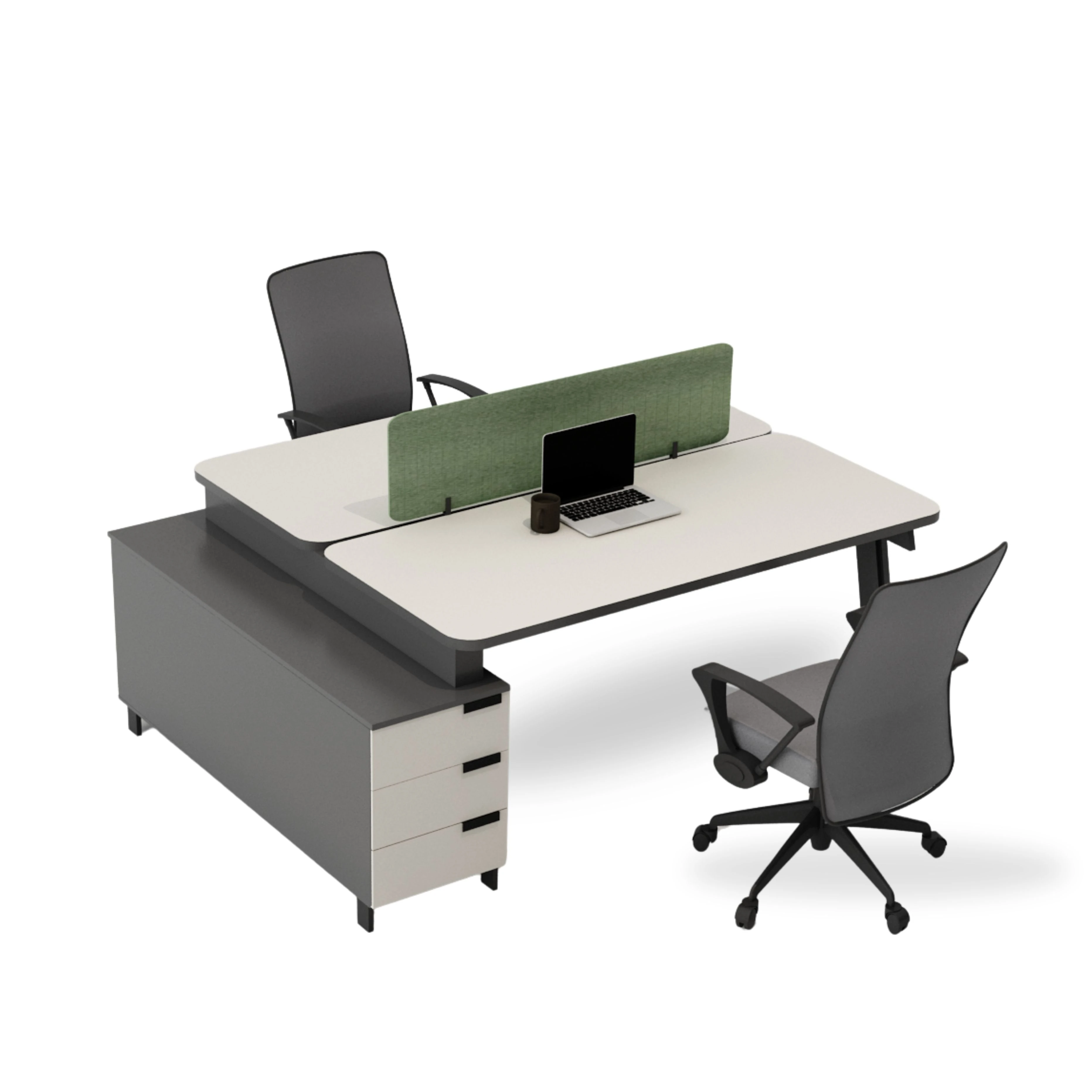 Tween Kesonlu İkili Çalışma Masaları