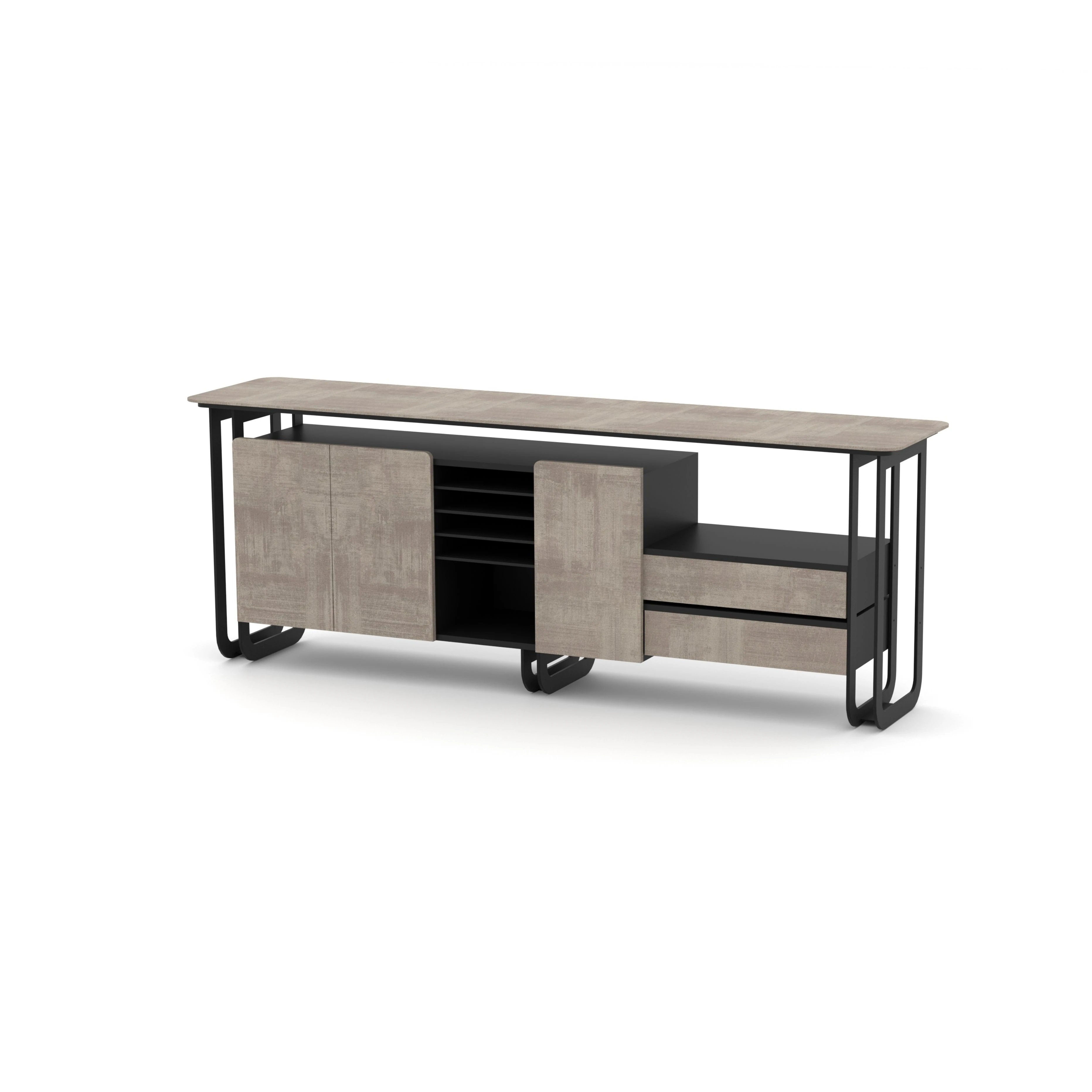 Inox Yönetici Ofis Masa Takımı