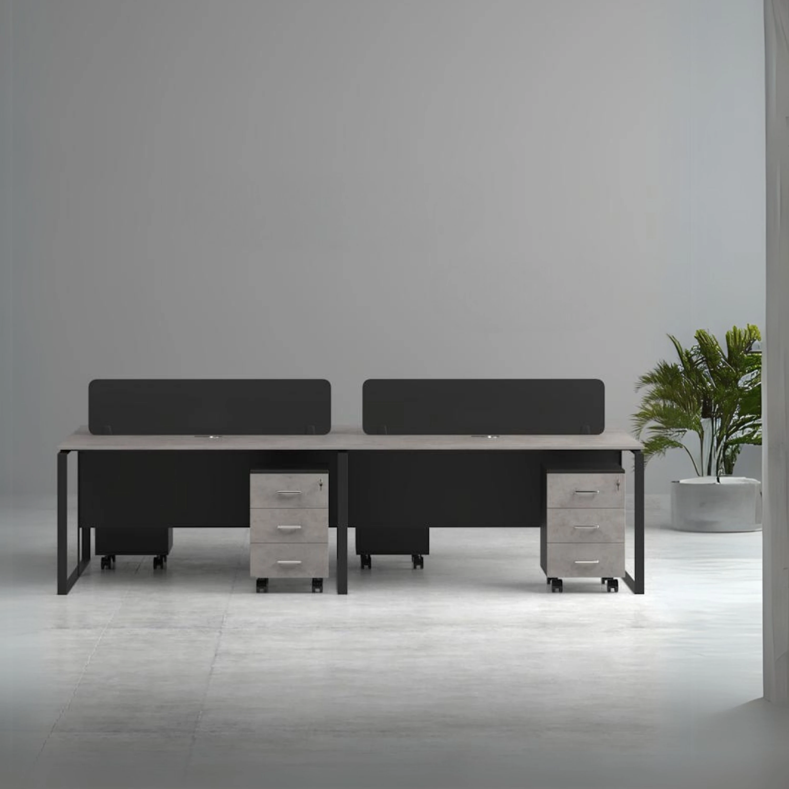 Win Dörtlü Çalışma Masası