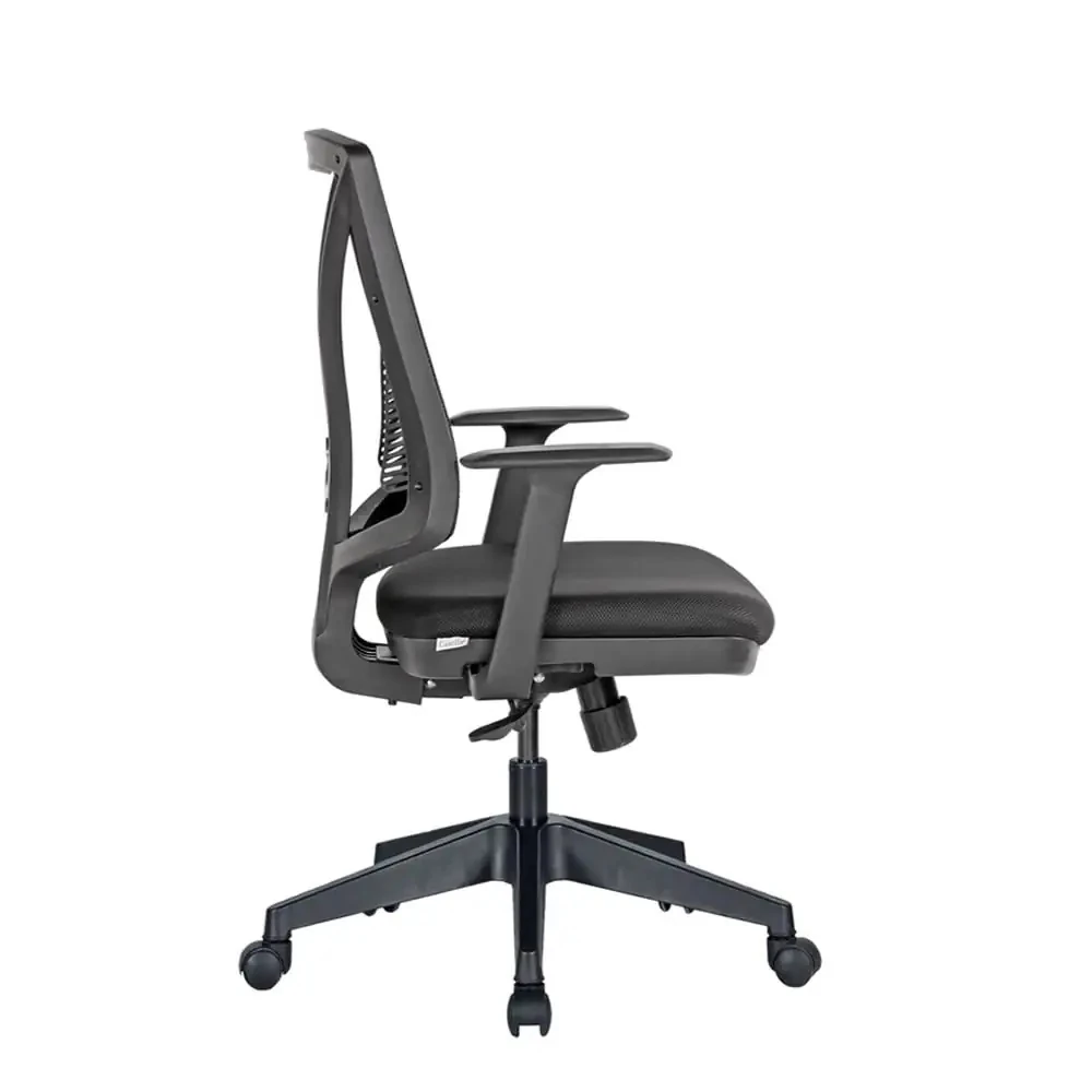 Bella Siyah Fileli Toplantı Koltuğu