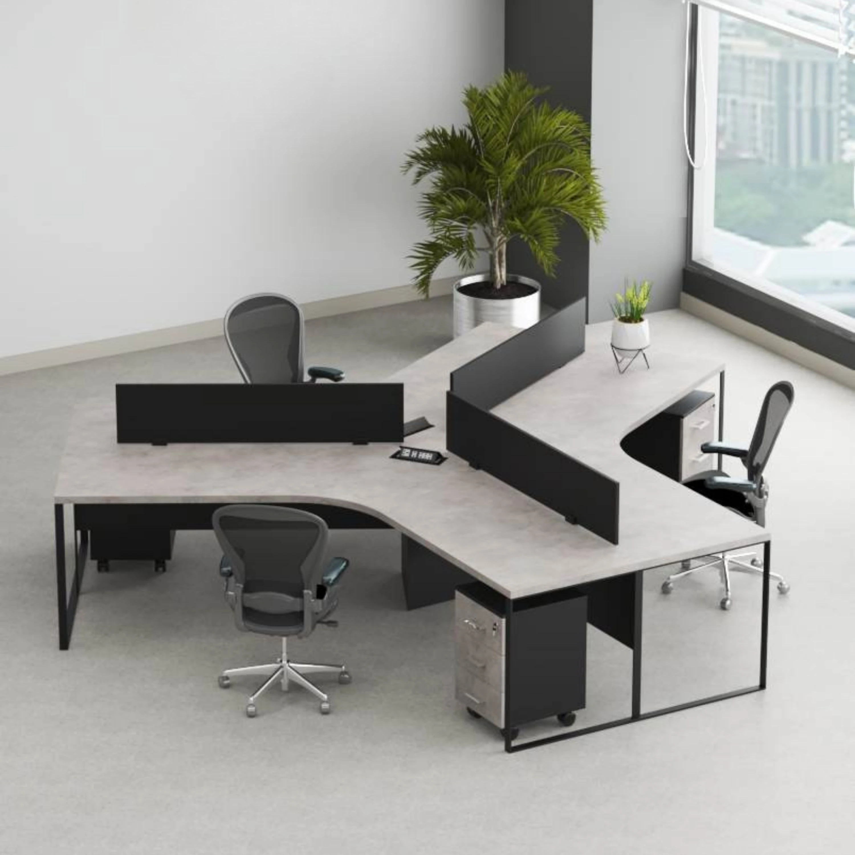 Win Üçlü Çalışma Masası