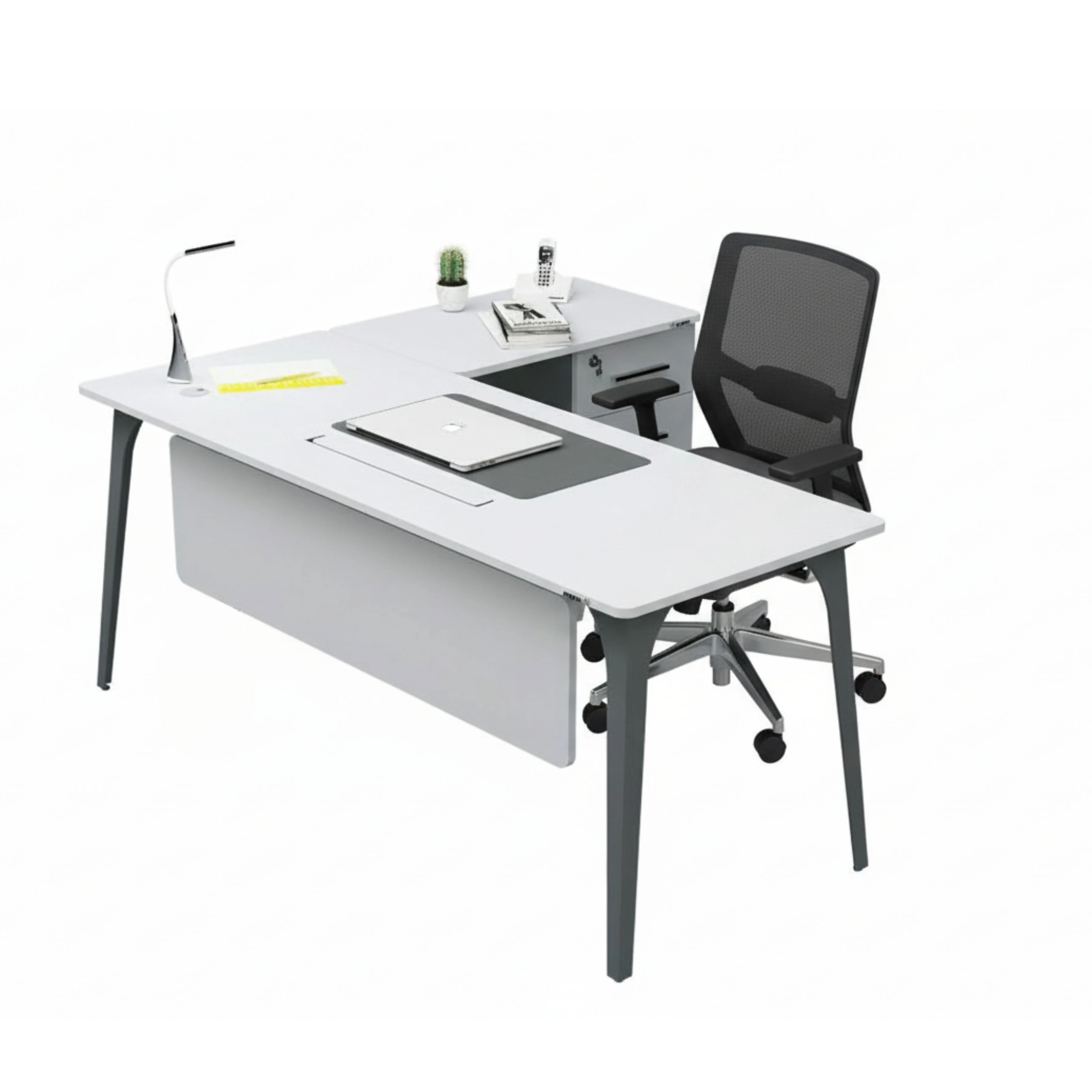 Lino Yüksek Kesonlu Çalışma Masası 