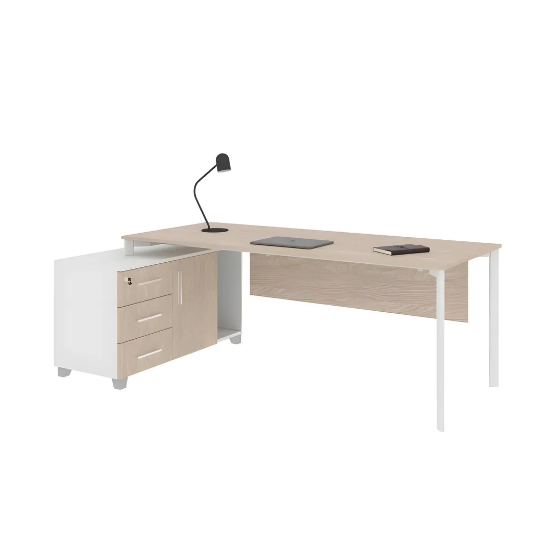 Prizma Etajerli Çalışma Masası