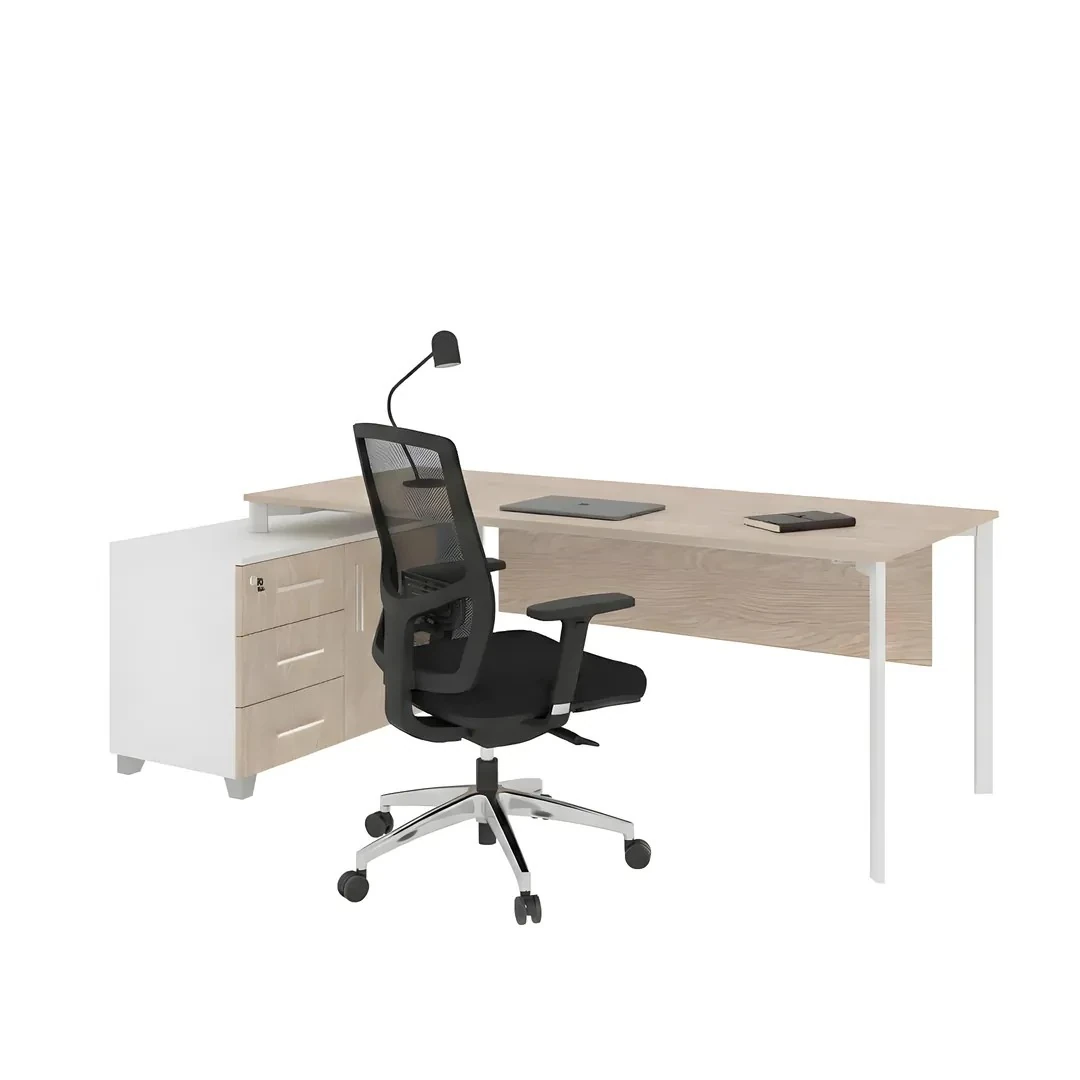 Prizma Etajerli Çalışma Masası