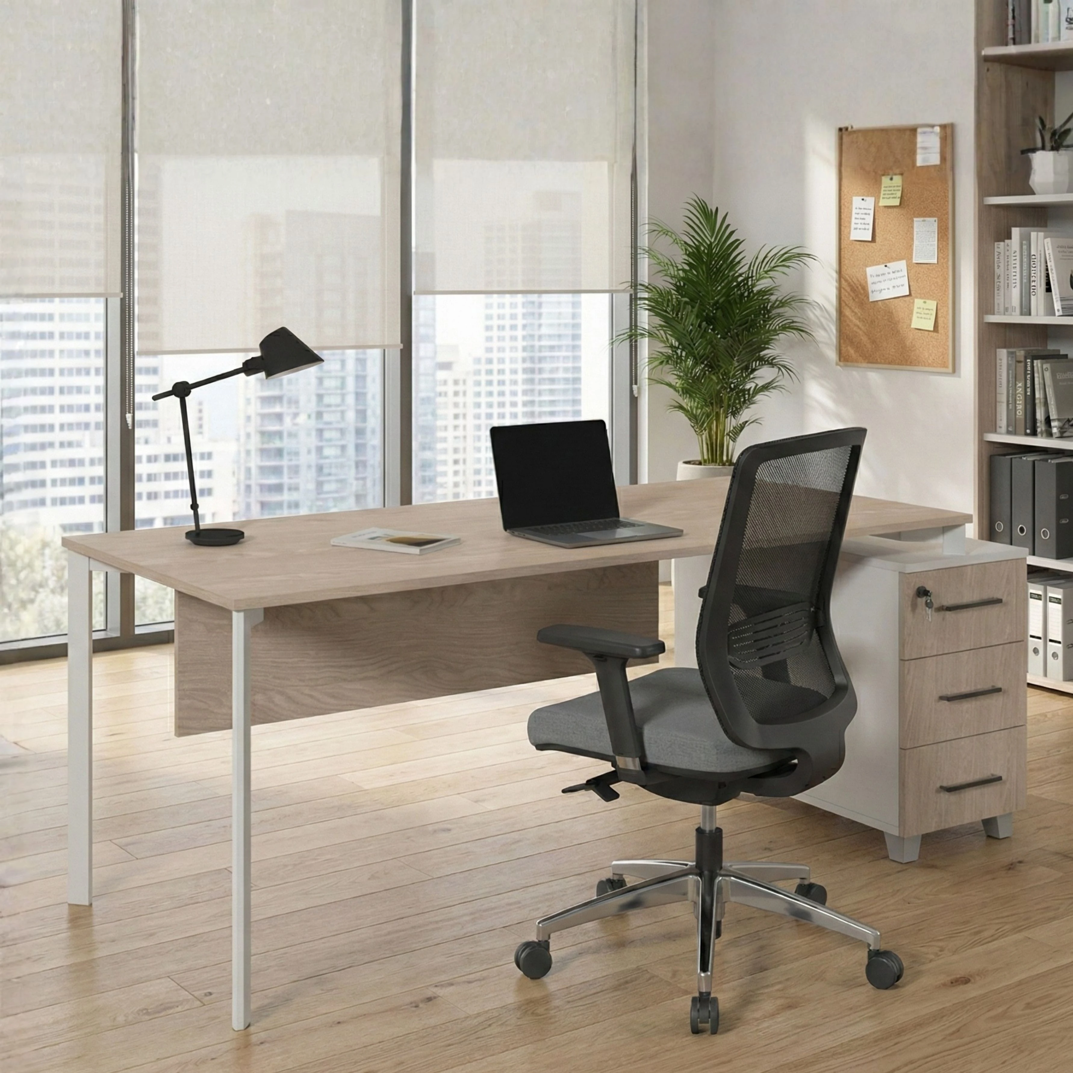 Prizma Kesonlu Çalışma Masası