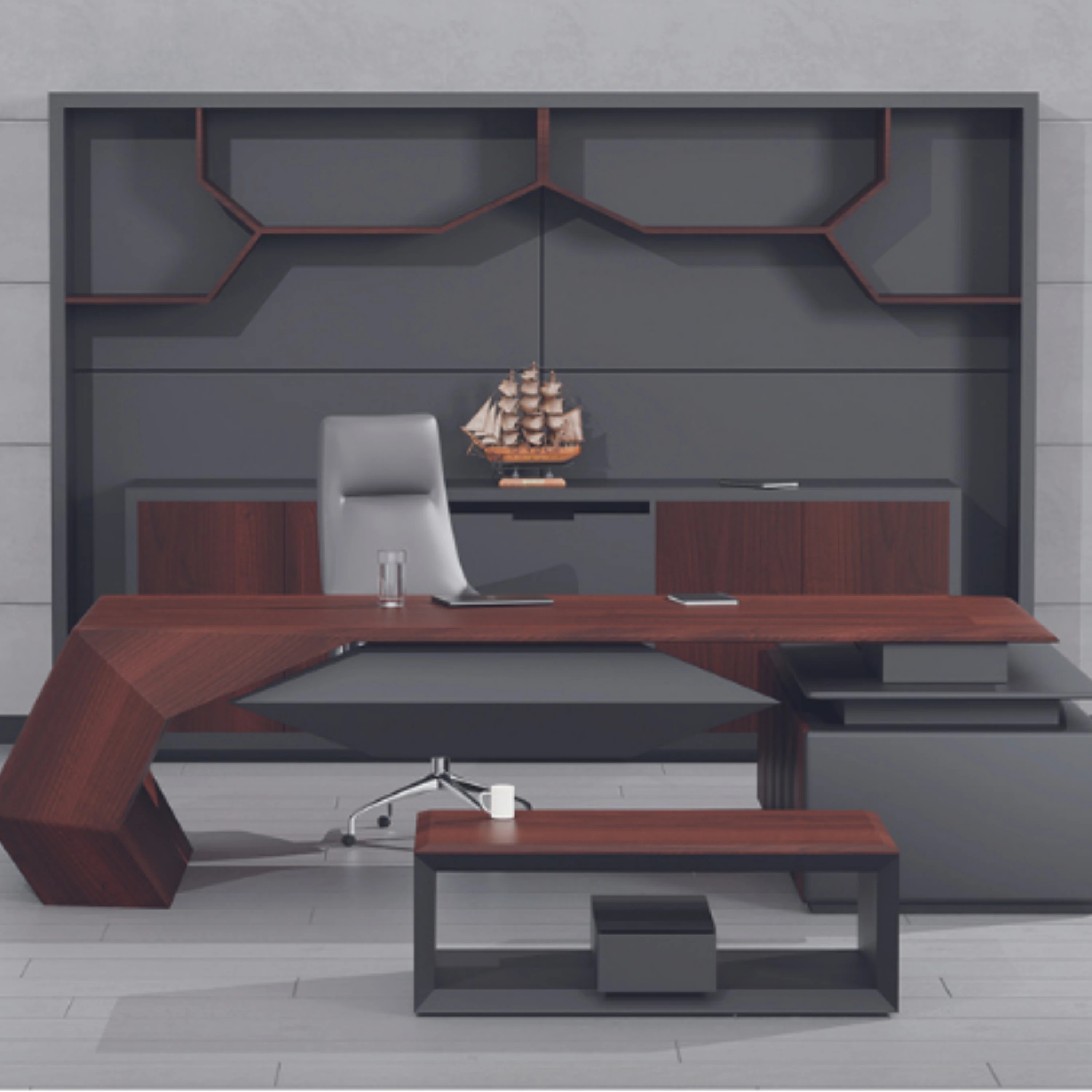 Ardeko Üniteli Makam Masa Takımı