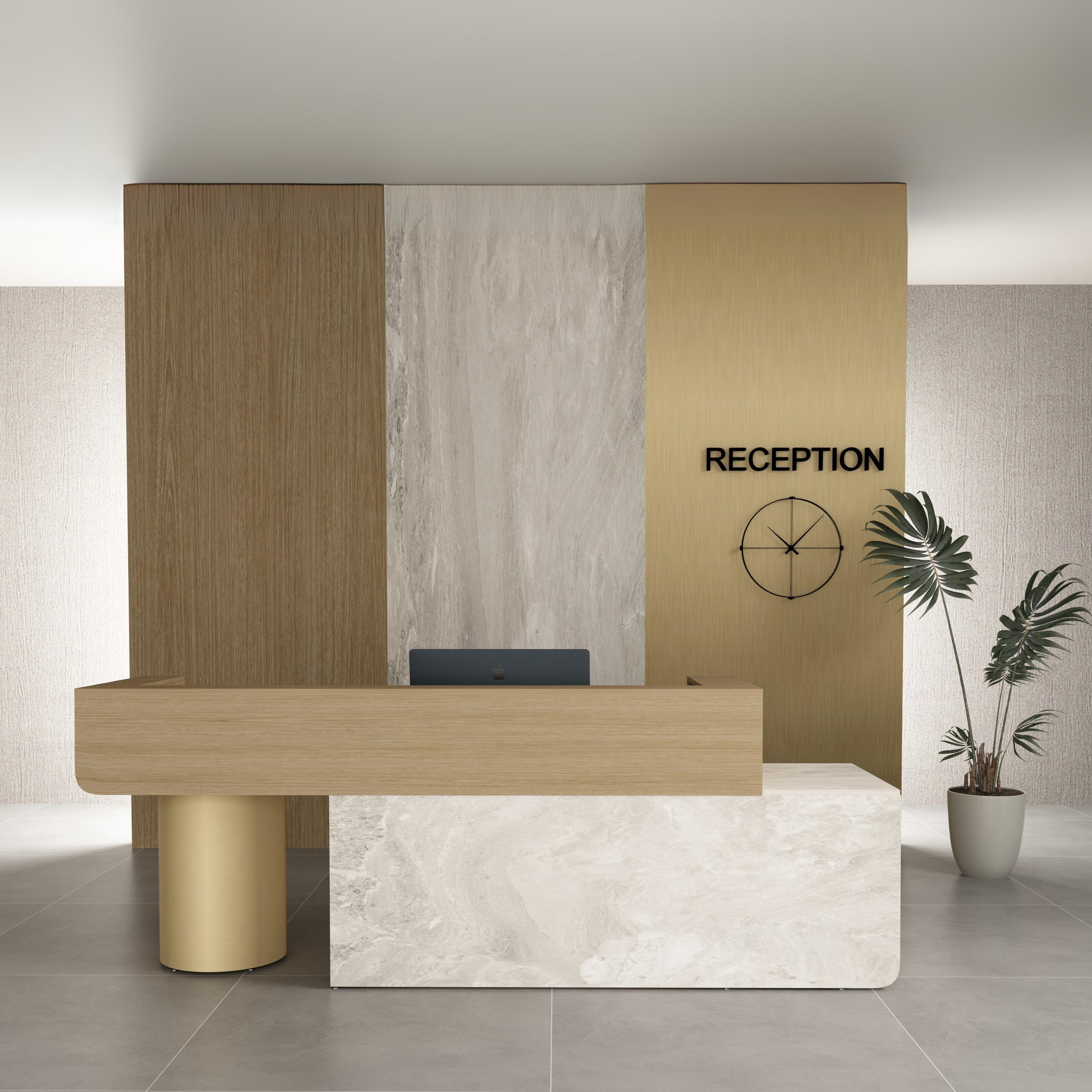 Dezy Oval Ofis Bankosu
